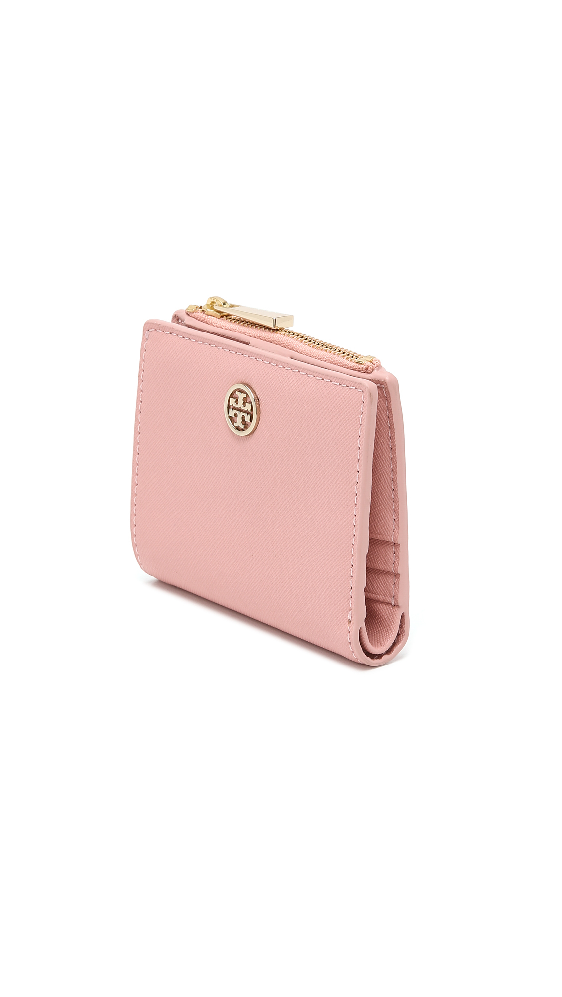 Tory Burch Robinson Mini Wallet - Iceberg in Pink | Lyst