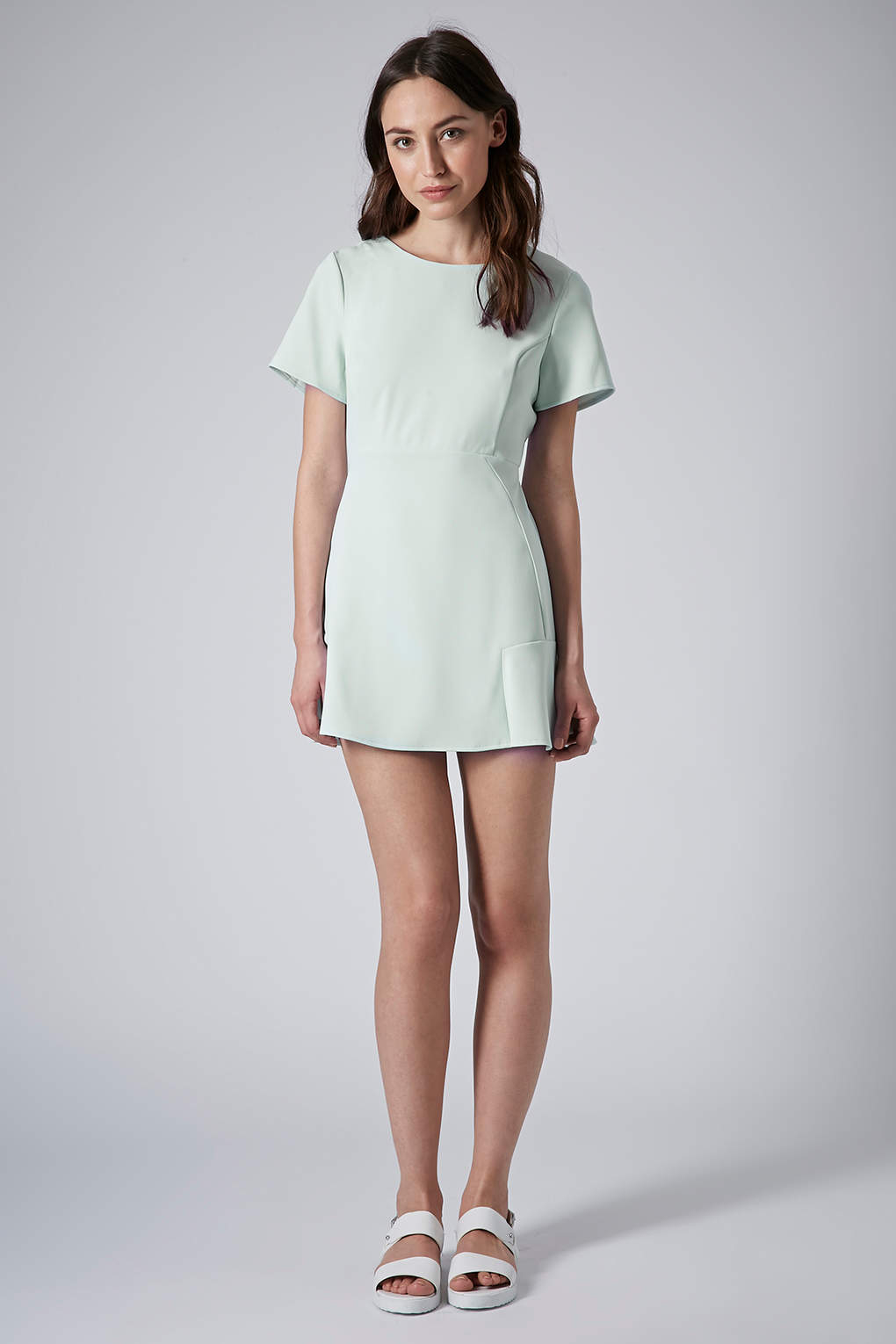 mint green petite dress