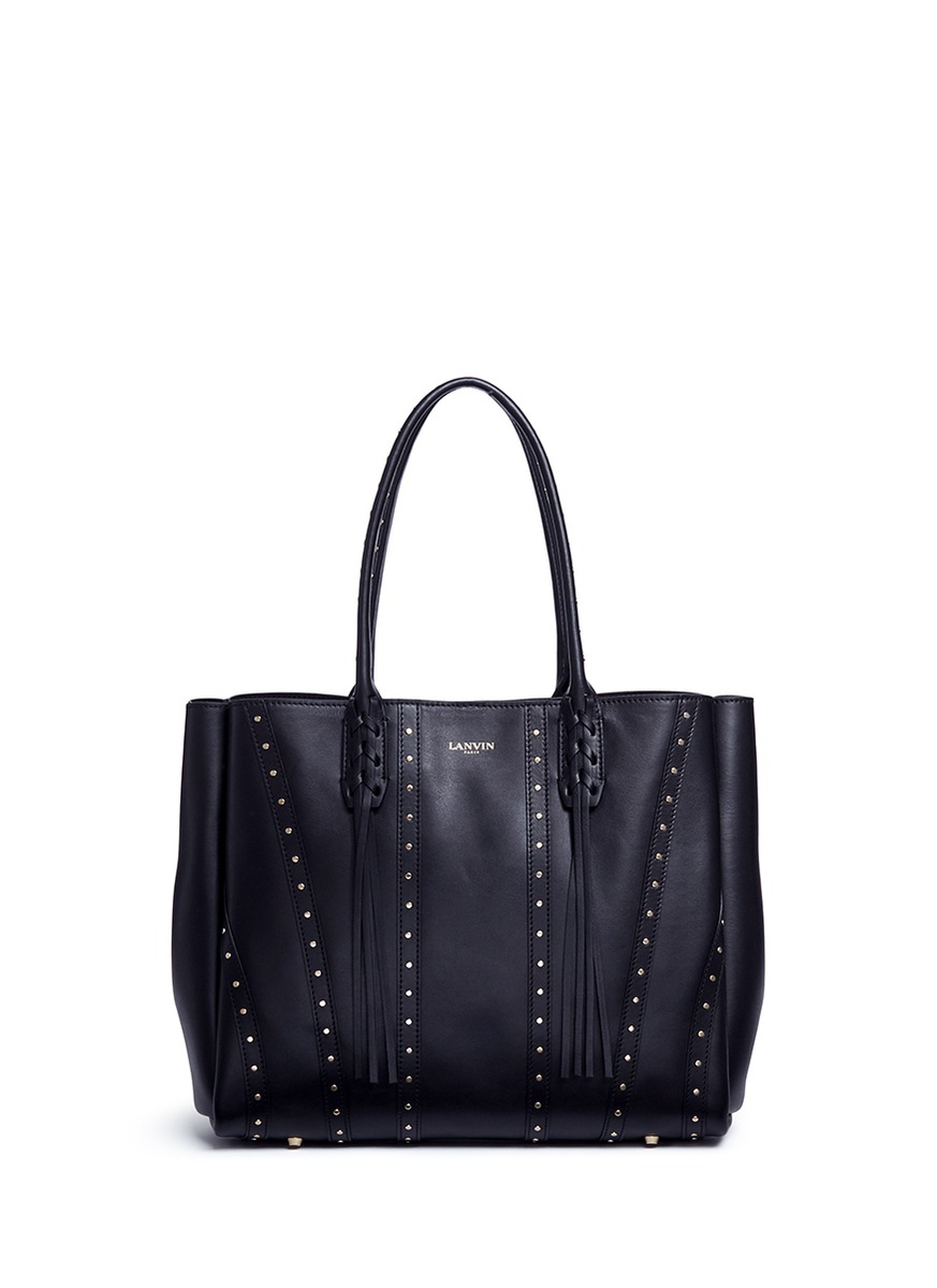 lanvin tassel tote