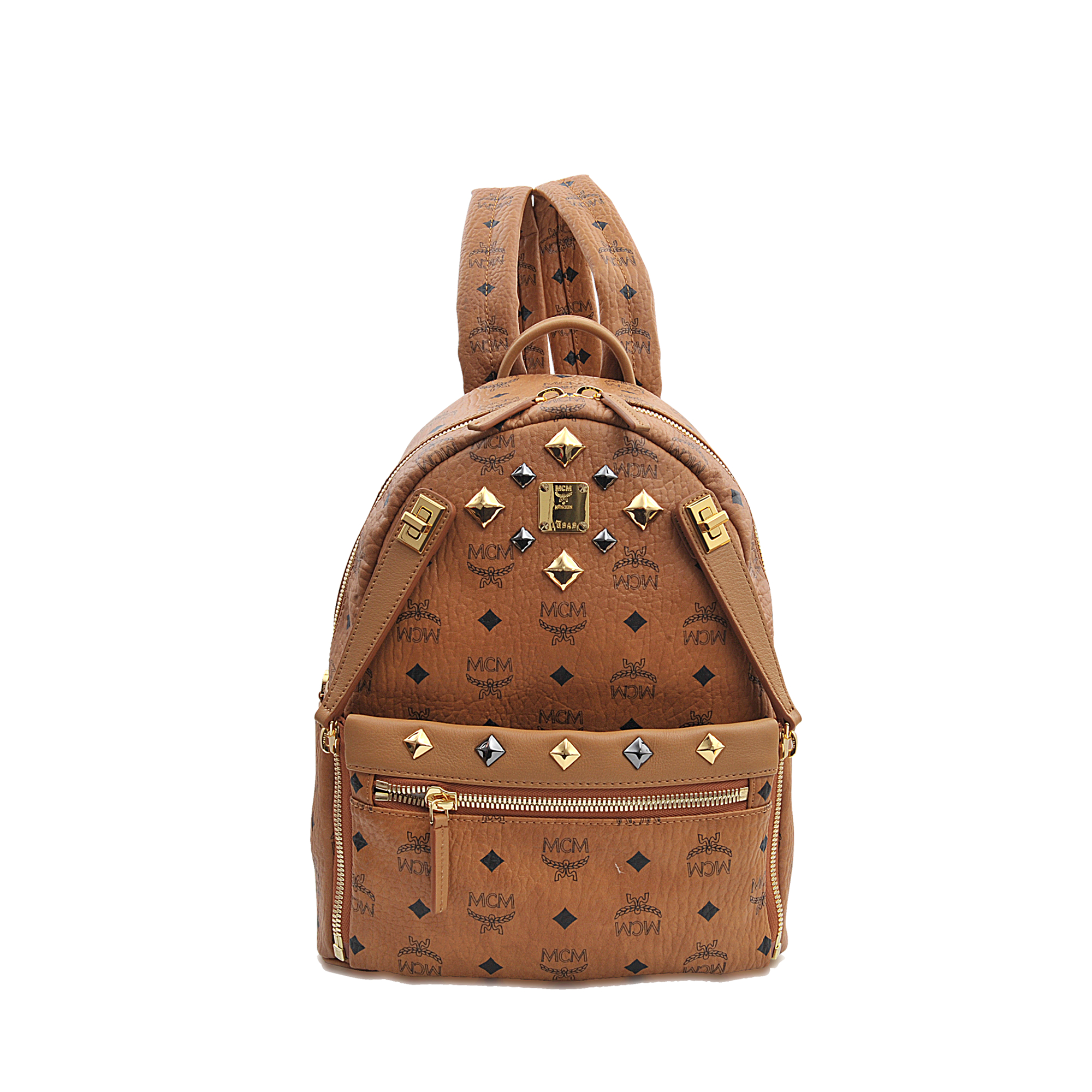 Small Red Mcm Backpack