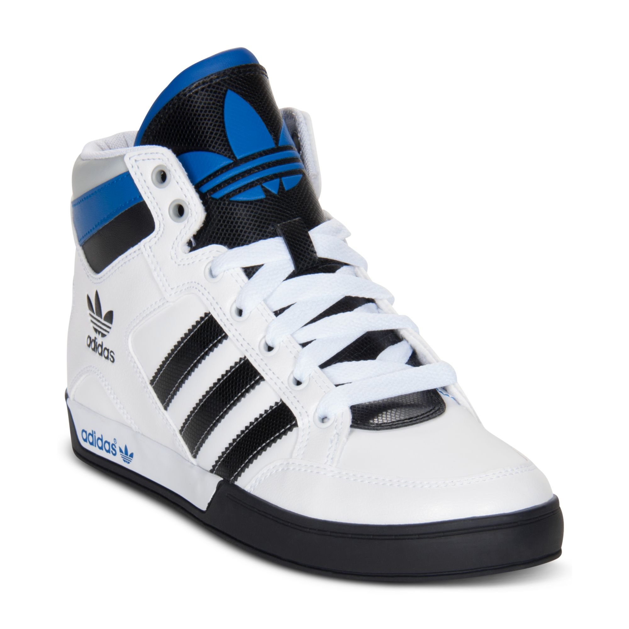 adidas Originals Hard Court Hi Casual Sneakers in Black for Men | Lyst