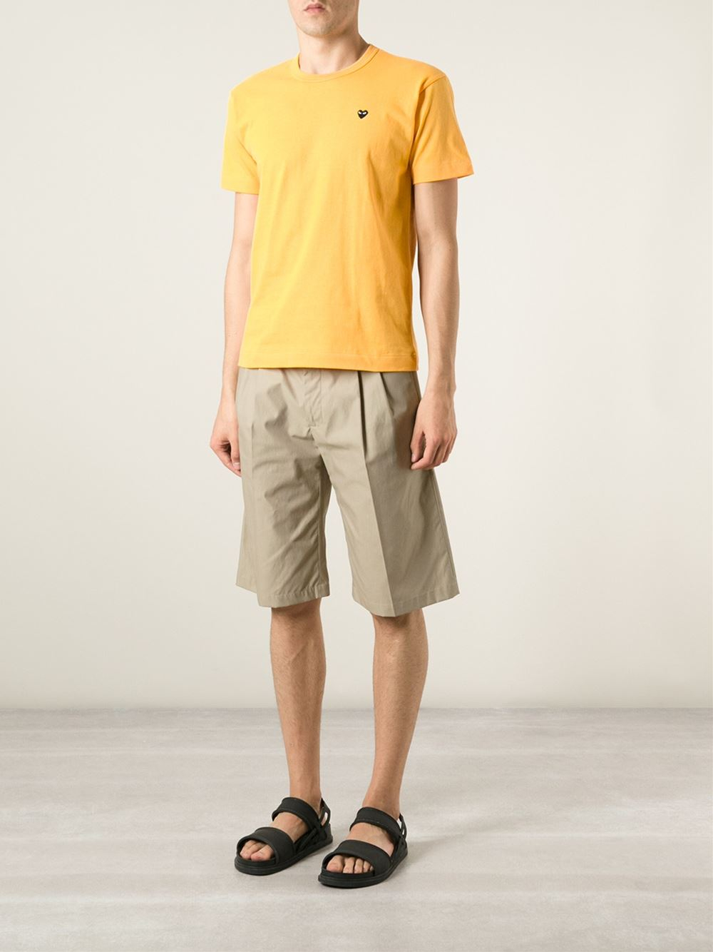 comme des garçons play orange