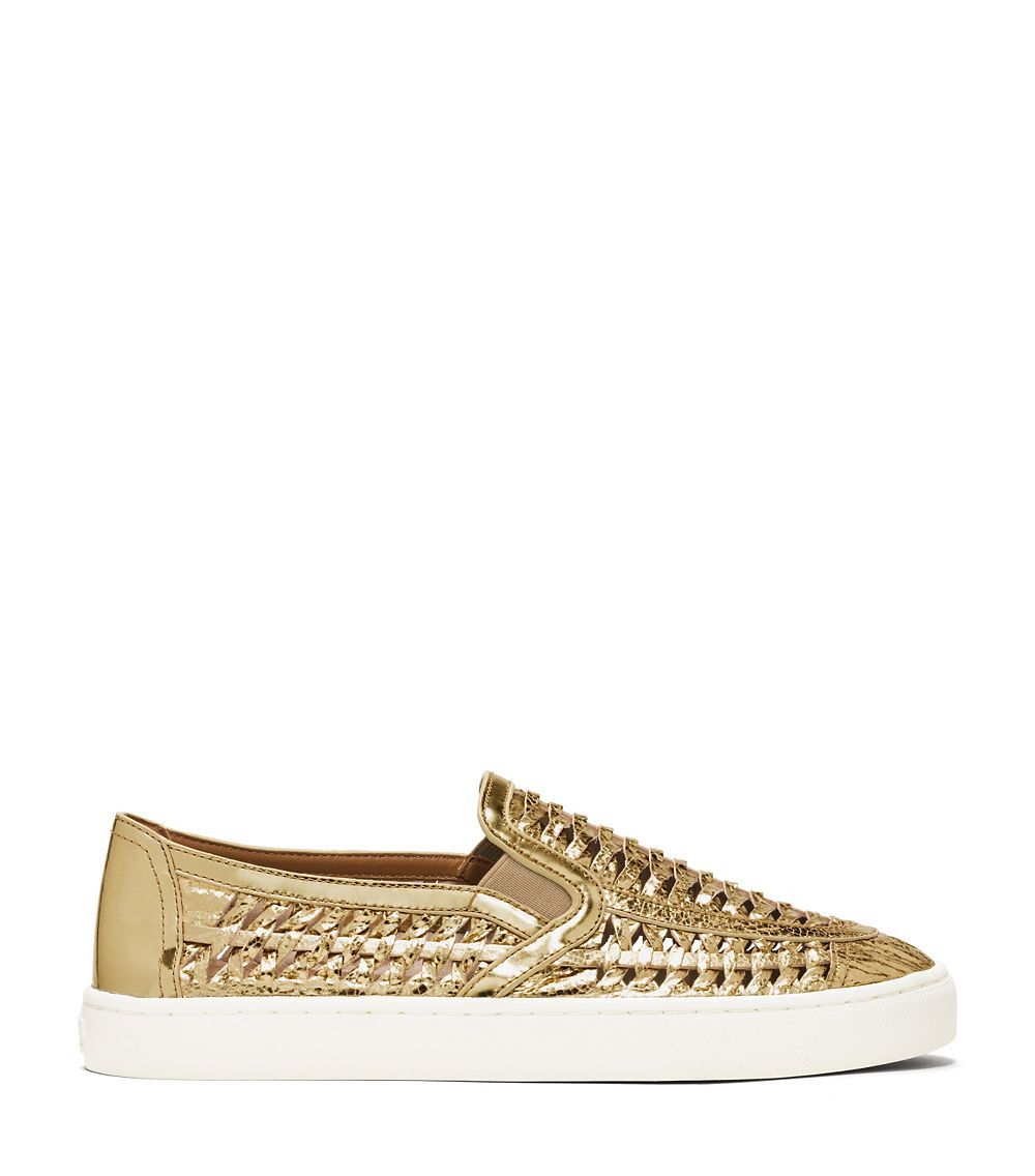 tory burch huarache slip on
