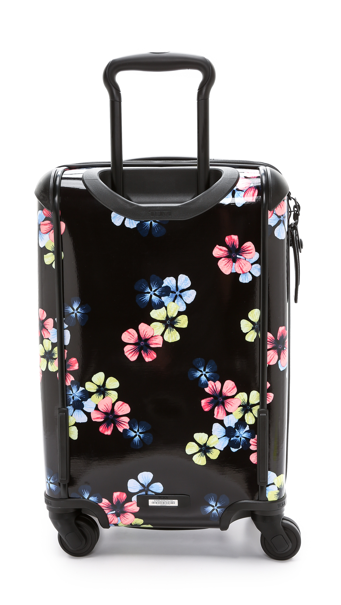 tumi floral luggage
