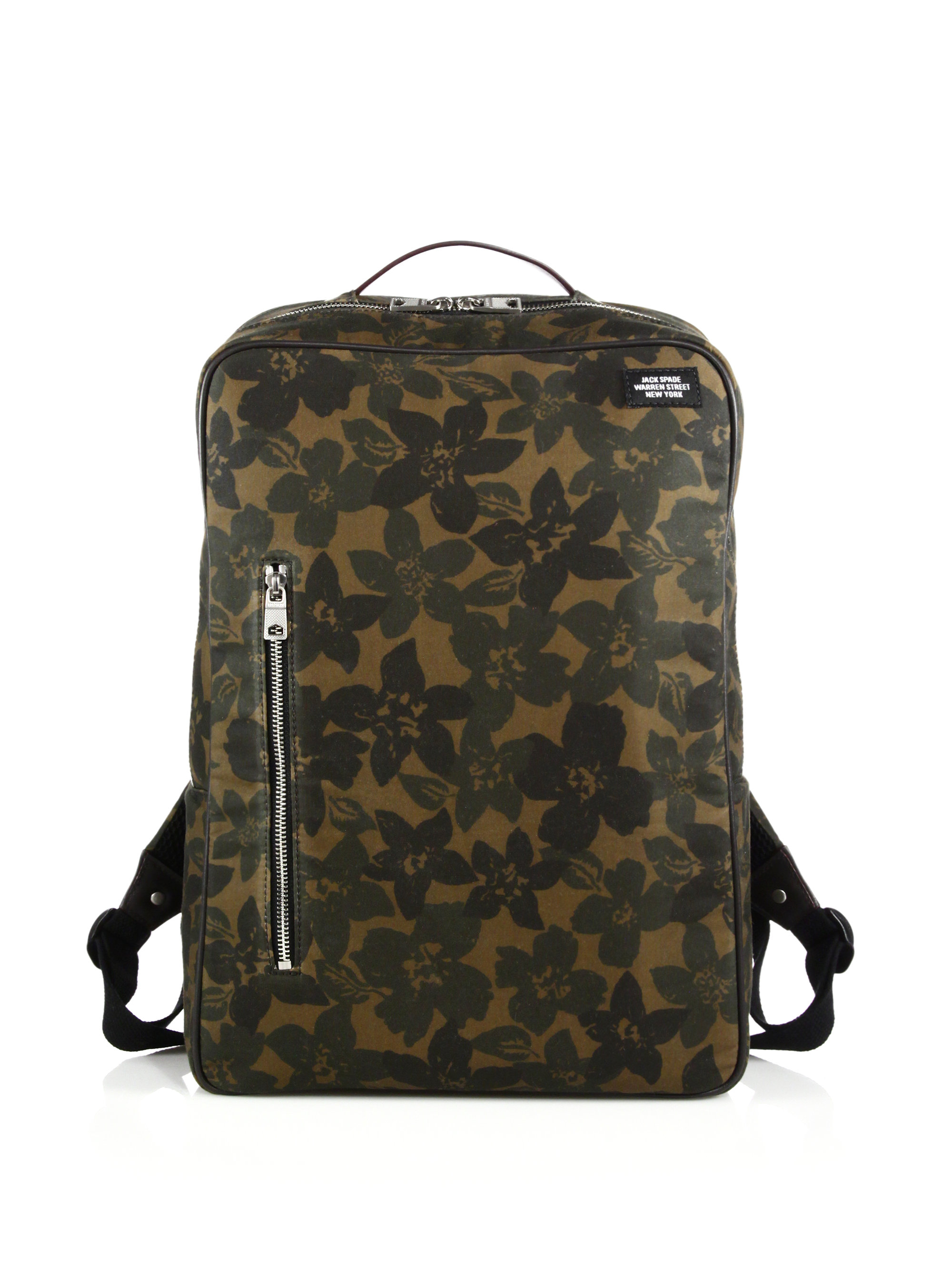 jack spade camo backpack