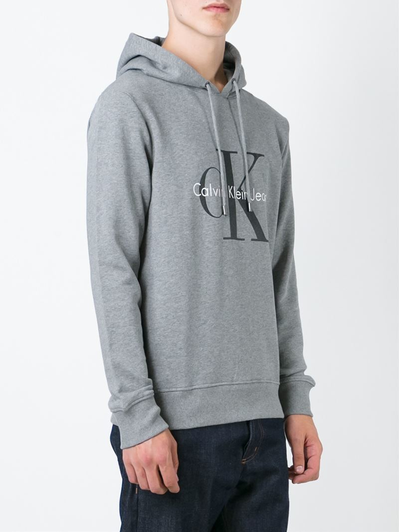 Calvin Klein Grey Hoodie on Sale, SAVE 36% - aveclumiere.com