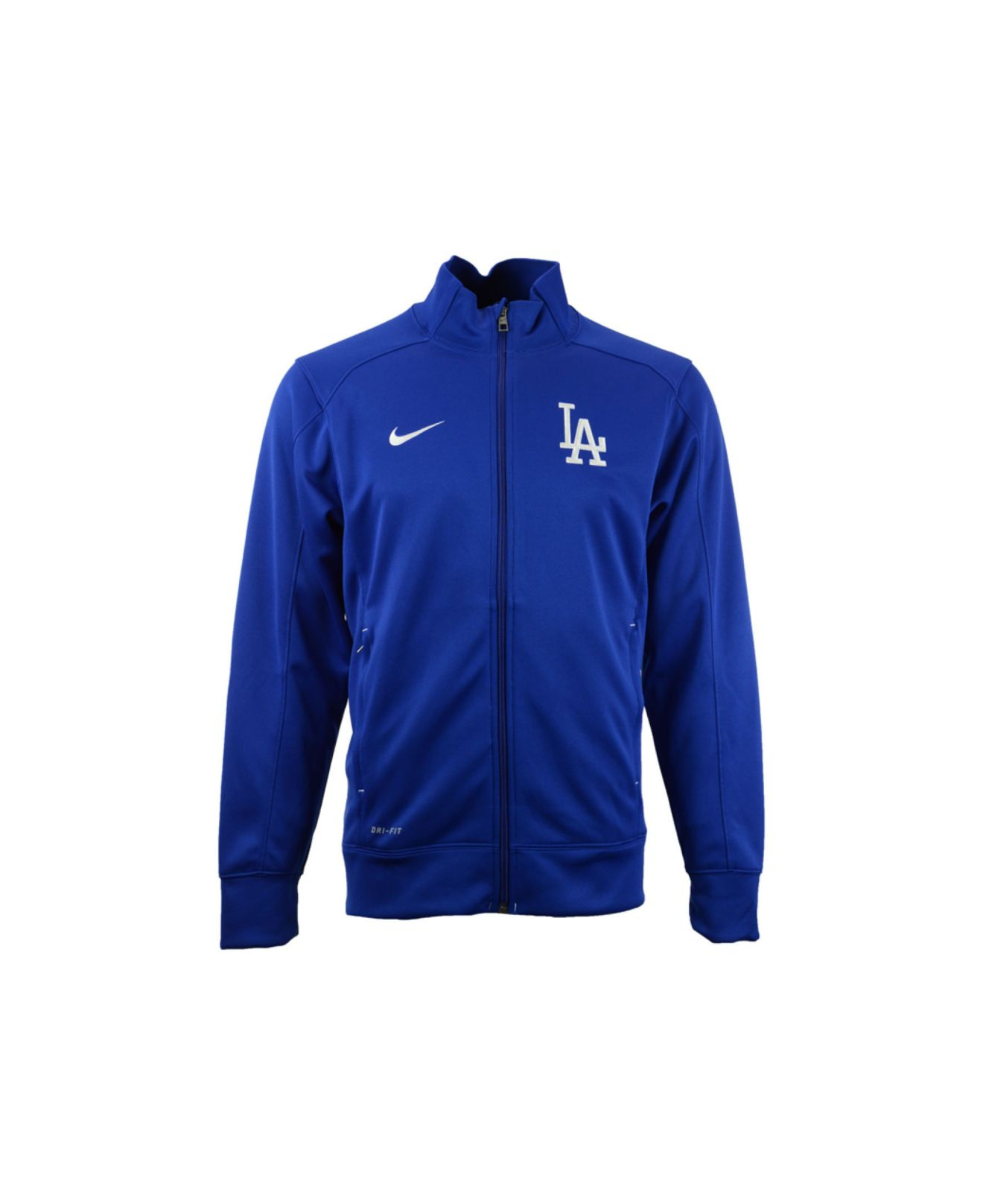 Nike Men's Los Angeles Dodgers 1.5 Track Jacket in Blue for Men | Lyst
