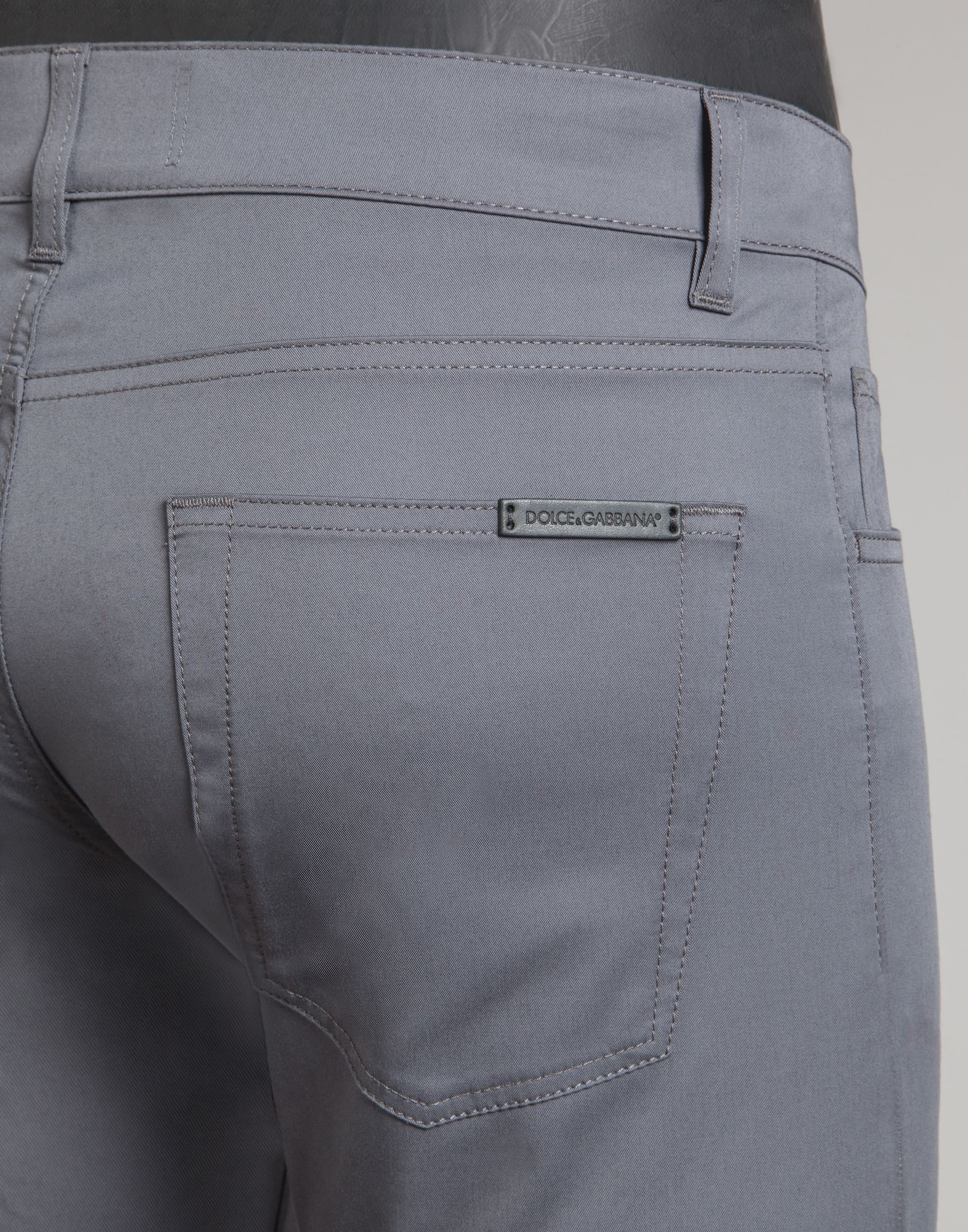 grey colour cotton jeans