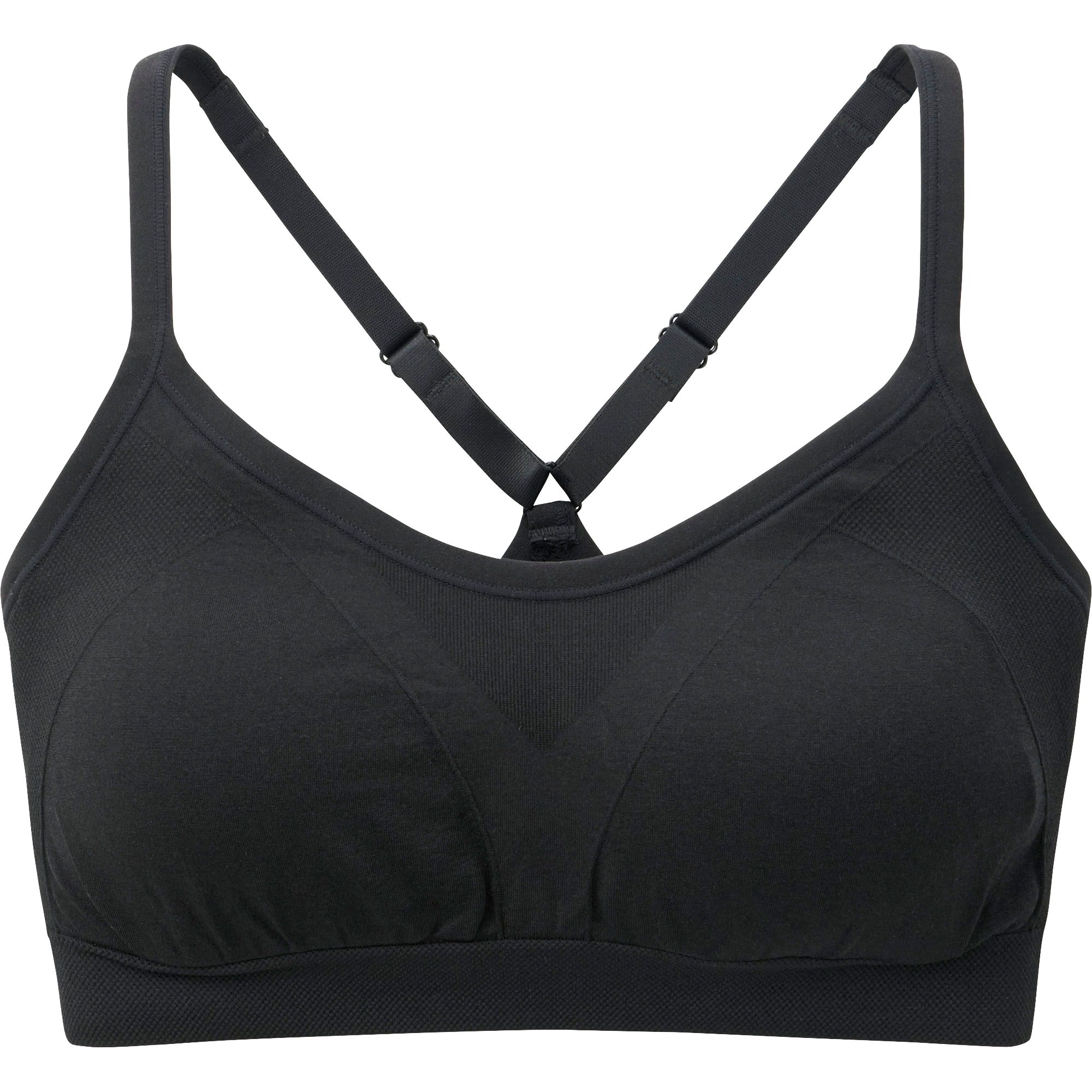 Uniqlo Women Airism Seamless Bra in Black Lyst