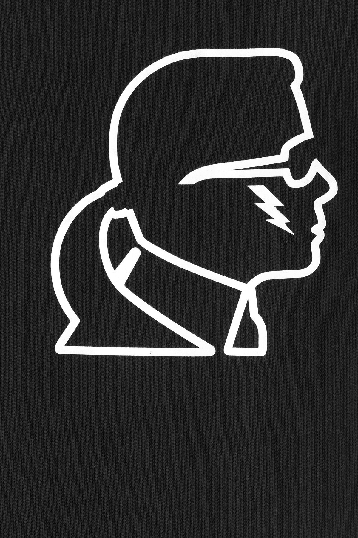 Lyst Karl Lagerfeld Karl Statement Sweatshirt Black In Black