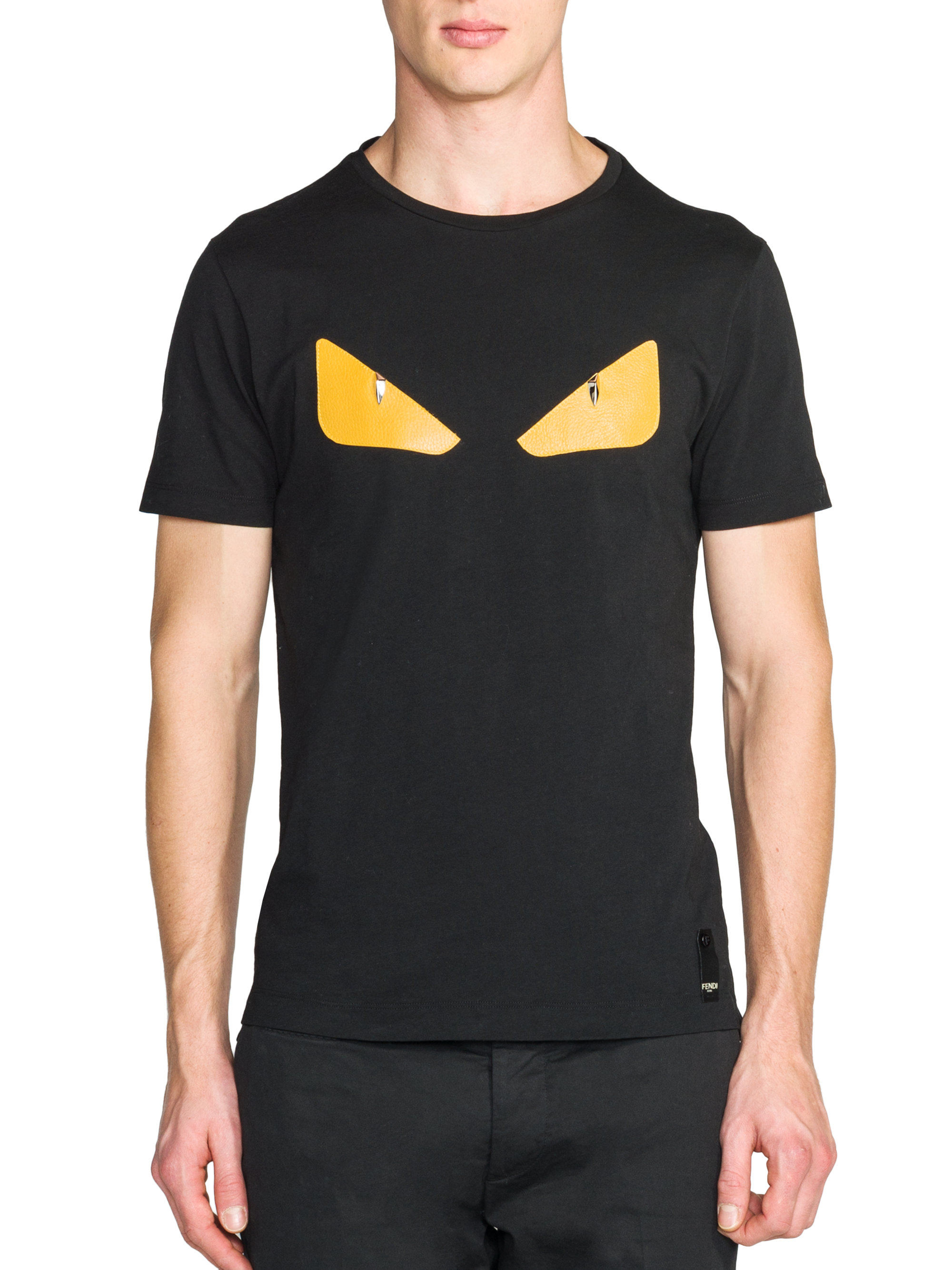 fendi black tee