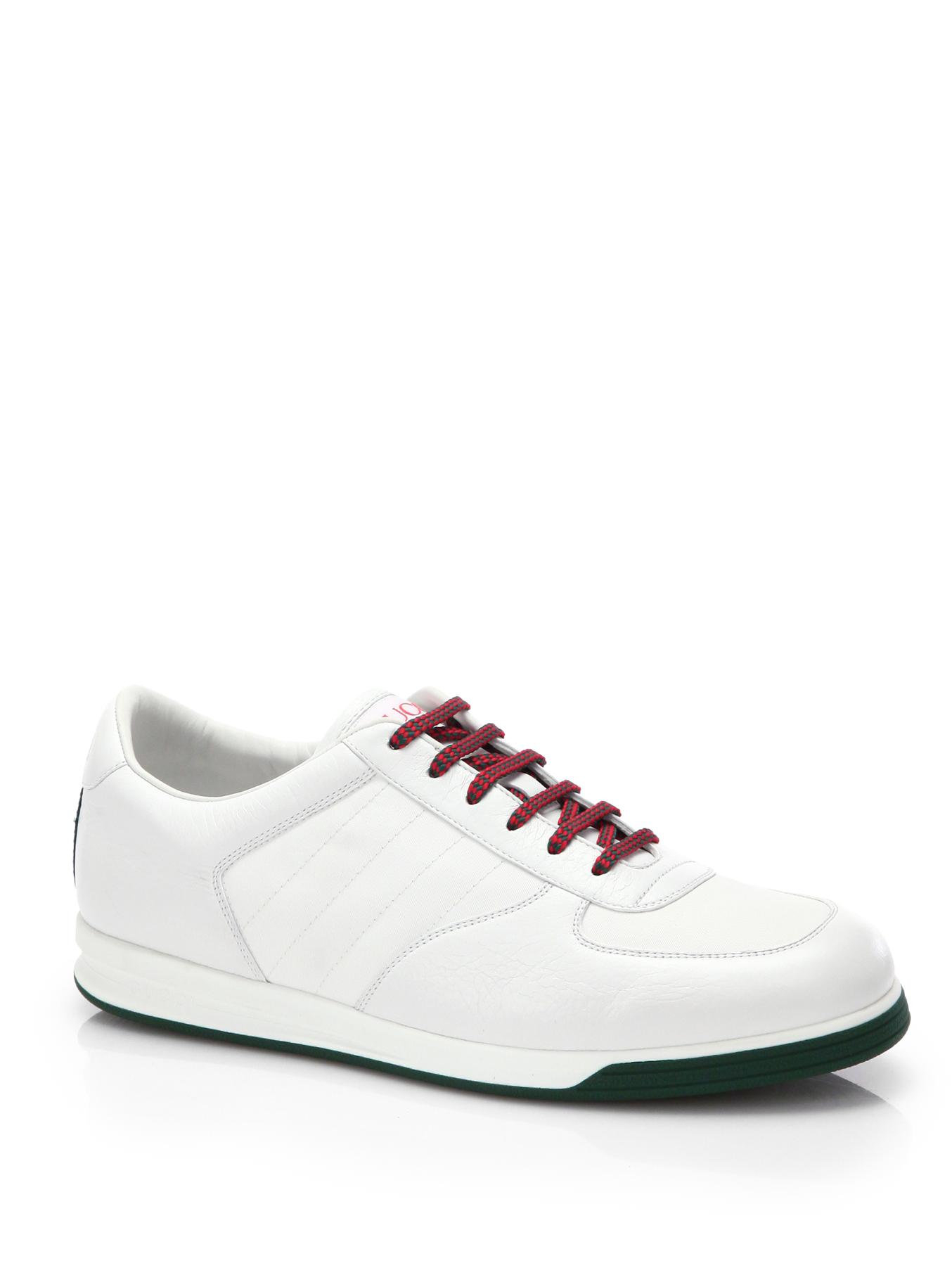 Gucci 1984 Leather Anniversary Sneakers in White for Men - Lyst
