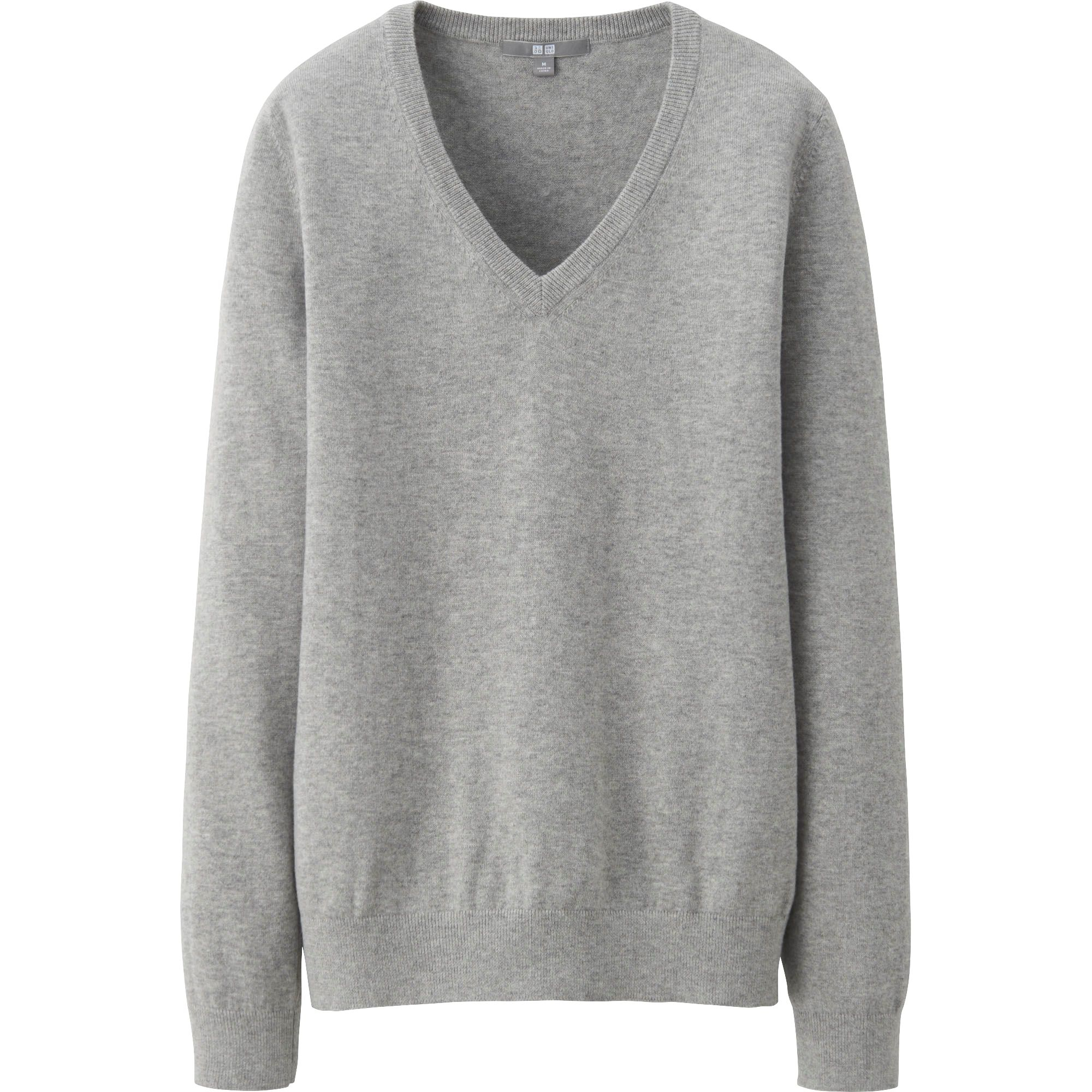 Morocco grey cashmere sweater for womens business