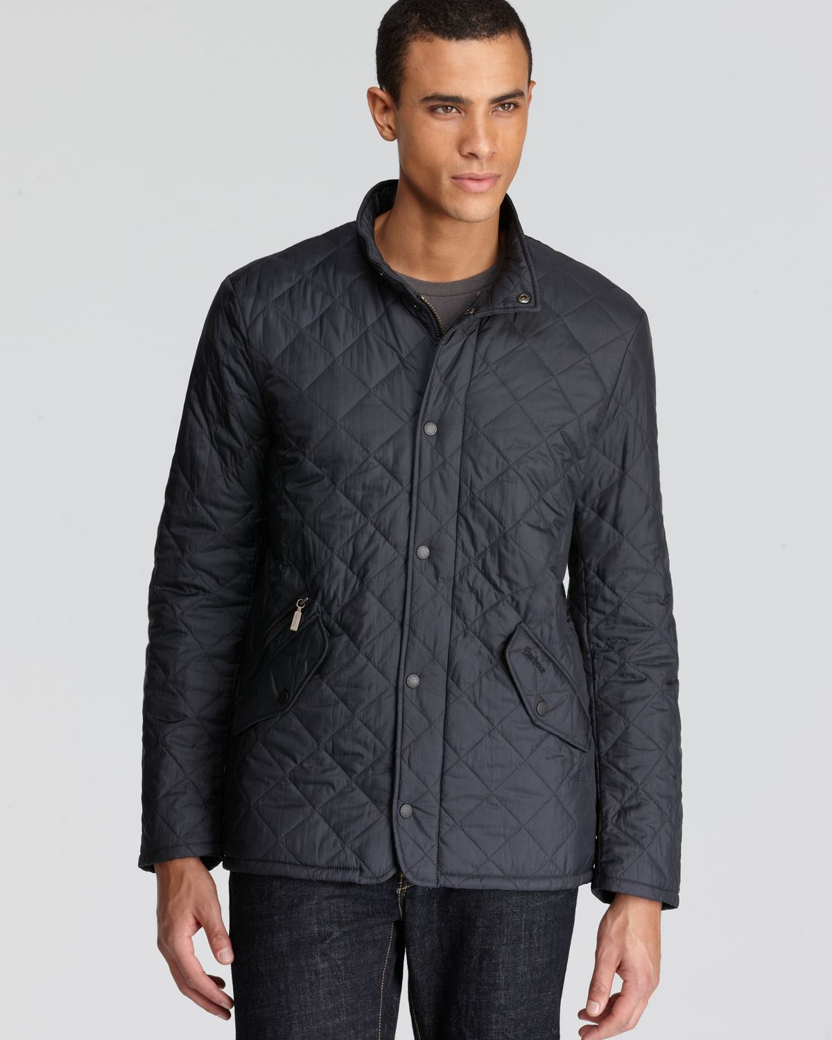 Barbour Flyweight Chelsea Quilted Jacket in Blue for Men | Lyst