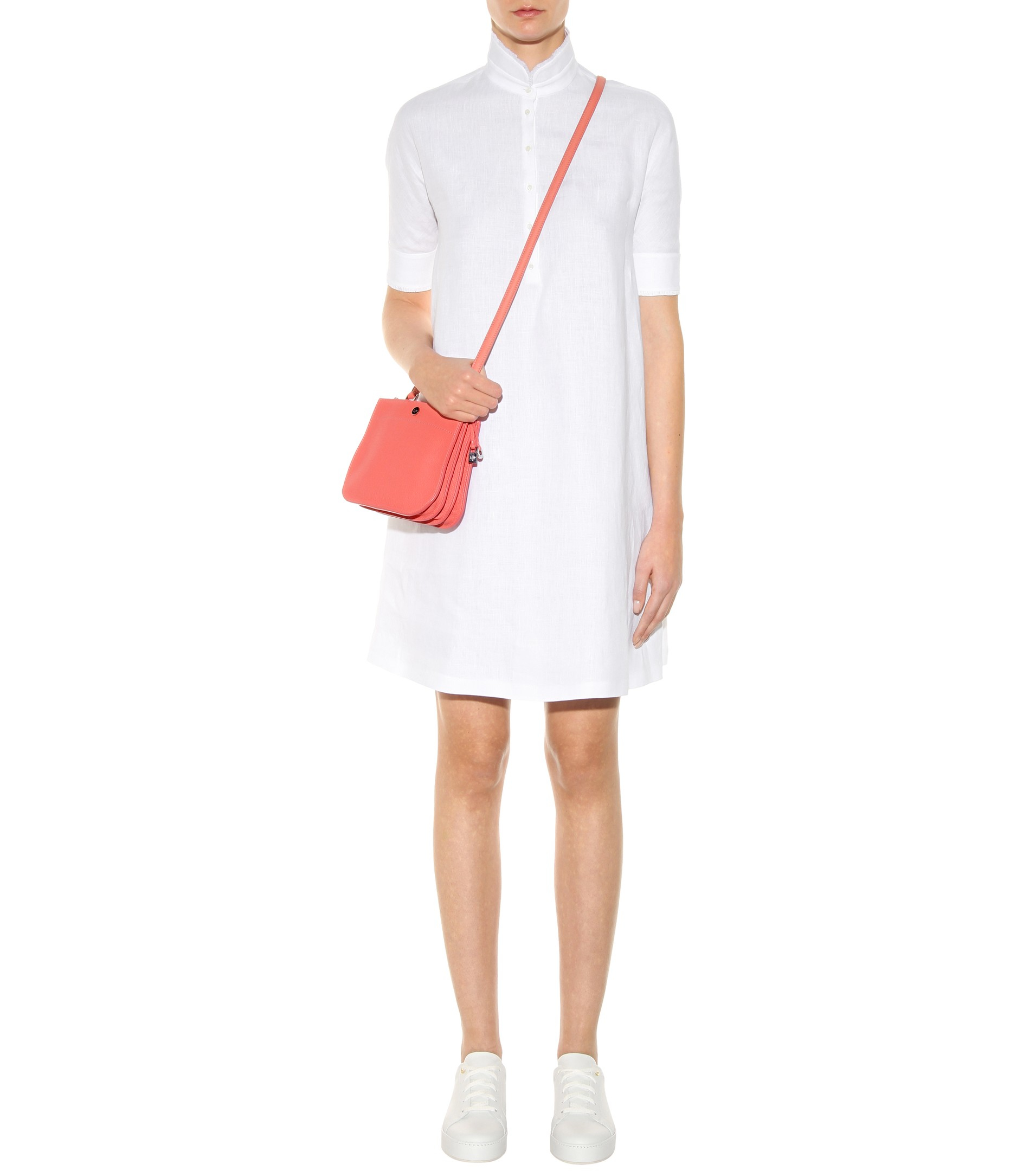 Loro Piana Milky Way Leather Shoulder Bag in Pink - Lyst
