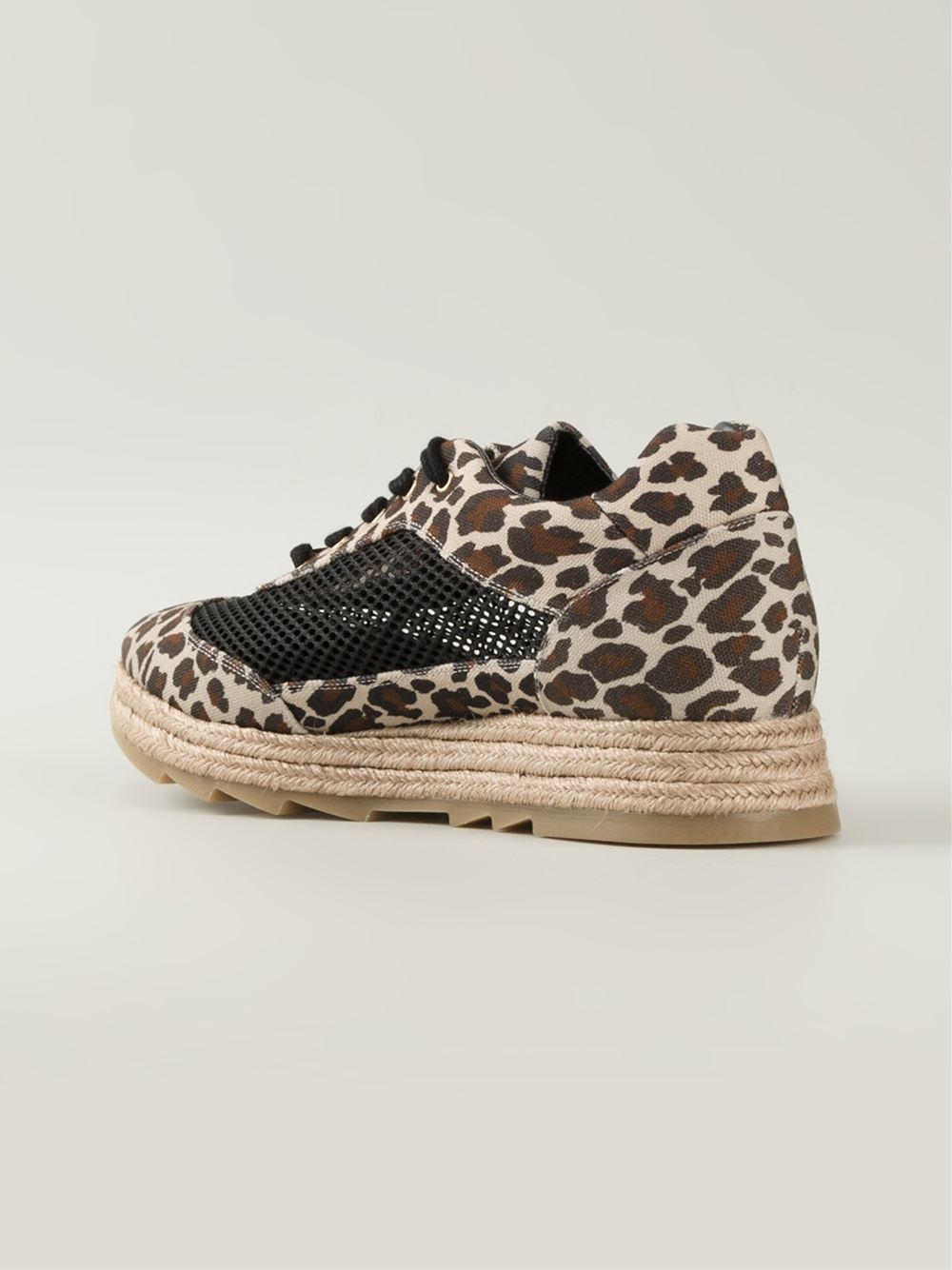 macy sneakers stella mccartney macy sneakers in beige black lyst macy sneakers stella mccartney macy sneakers in beige black lyst