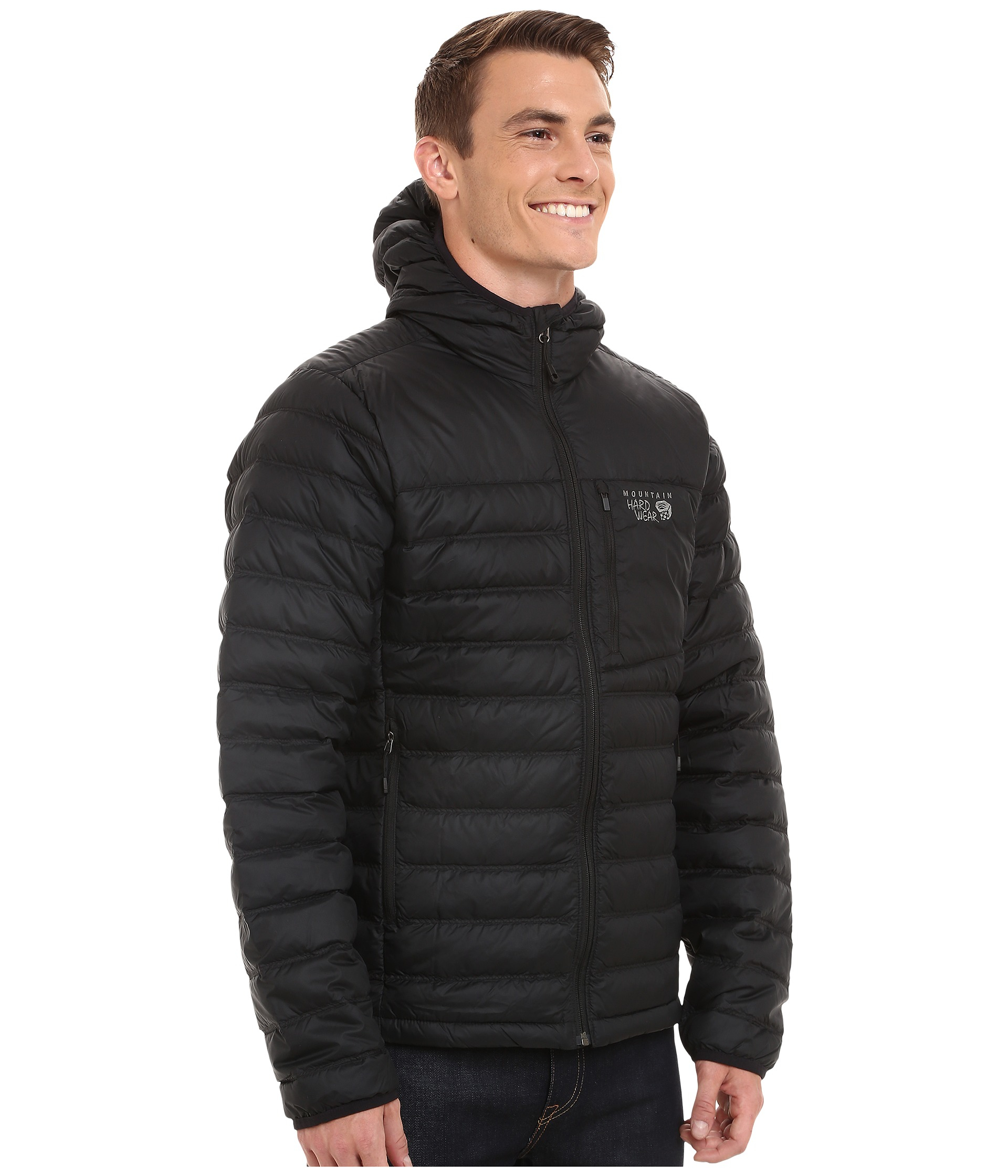 dynotherm hooded down jacket