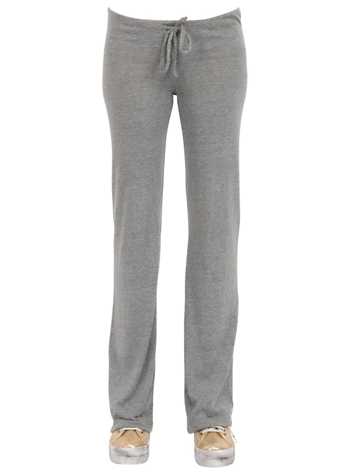 Lyst - Alternative Apparel Cotton Blend Jersey Yoga Pants in Gray for Men