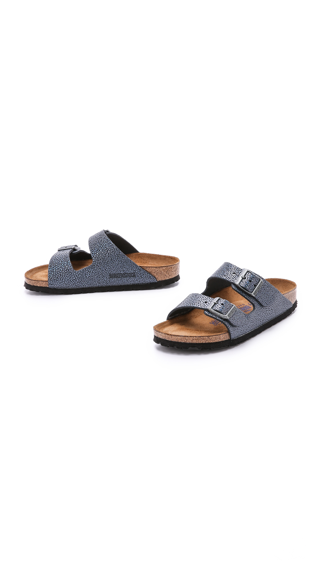 Birkenstock arizona cosmic sparkle deals anthracite