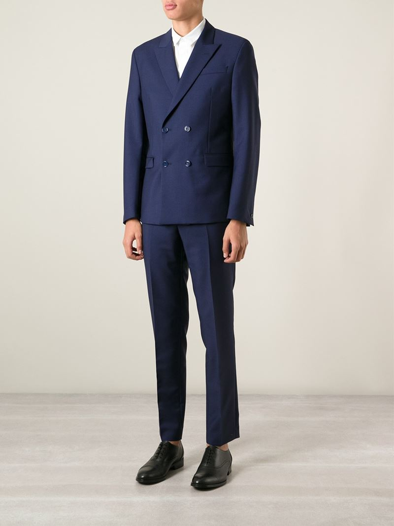 Acne Studios 'Dixon' Suit in Blue for Men | Lyst