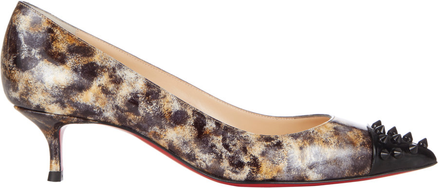christian louboutin decollete python pump multicolor corp ...