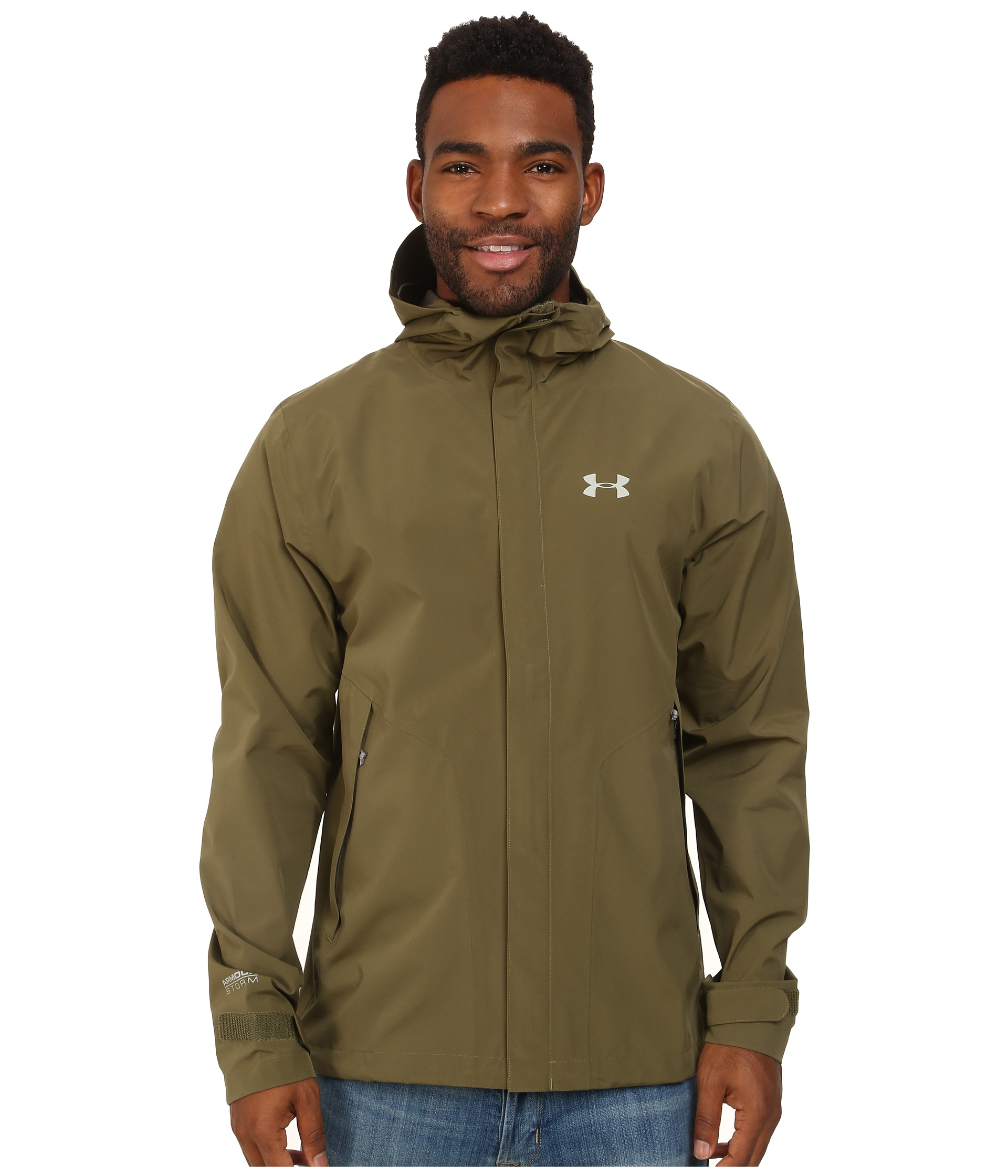 under armour storm jacket green