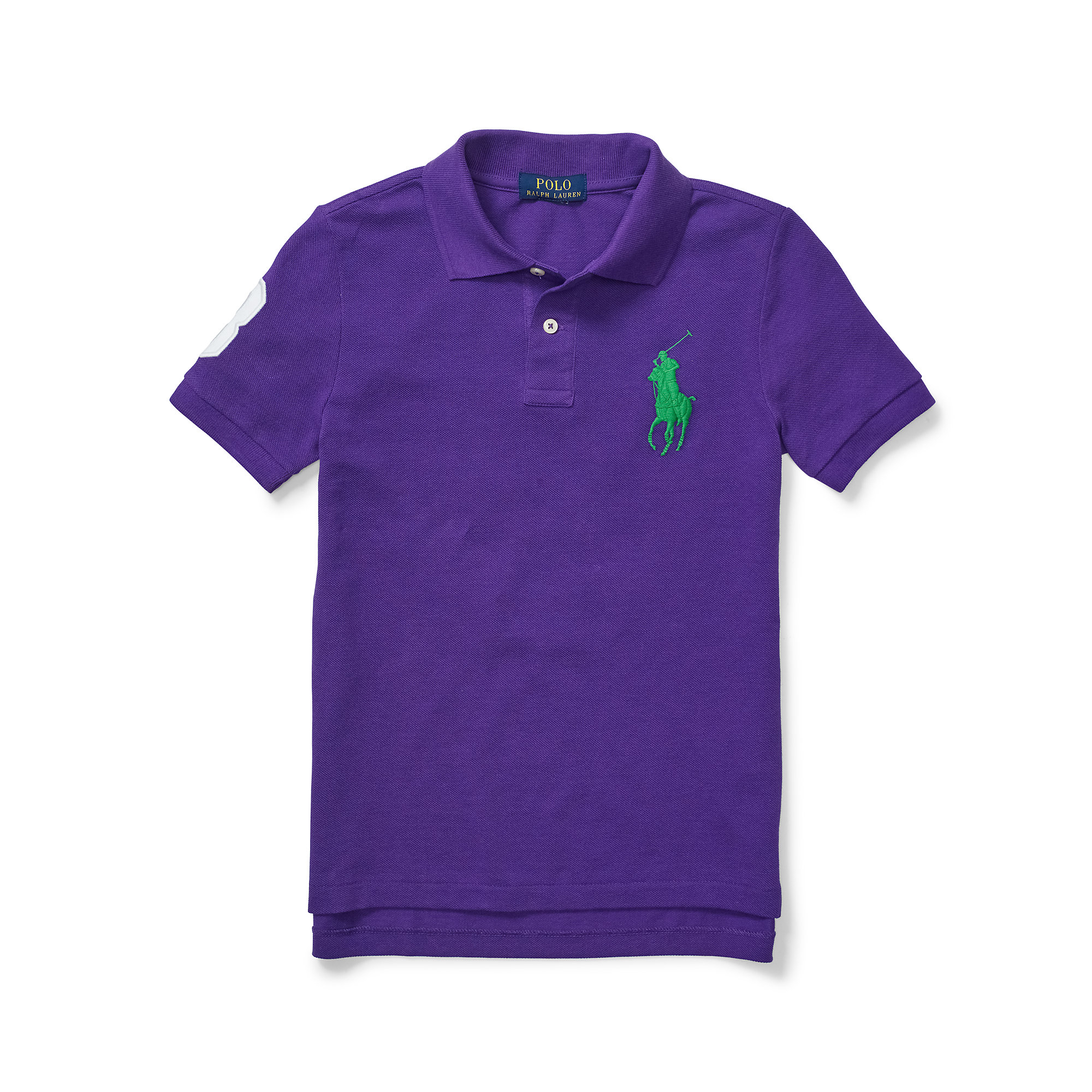 Ralph Lauren Big Pony Cotton Polo Shirt in Purple for Men | Lyst