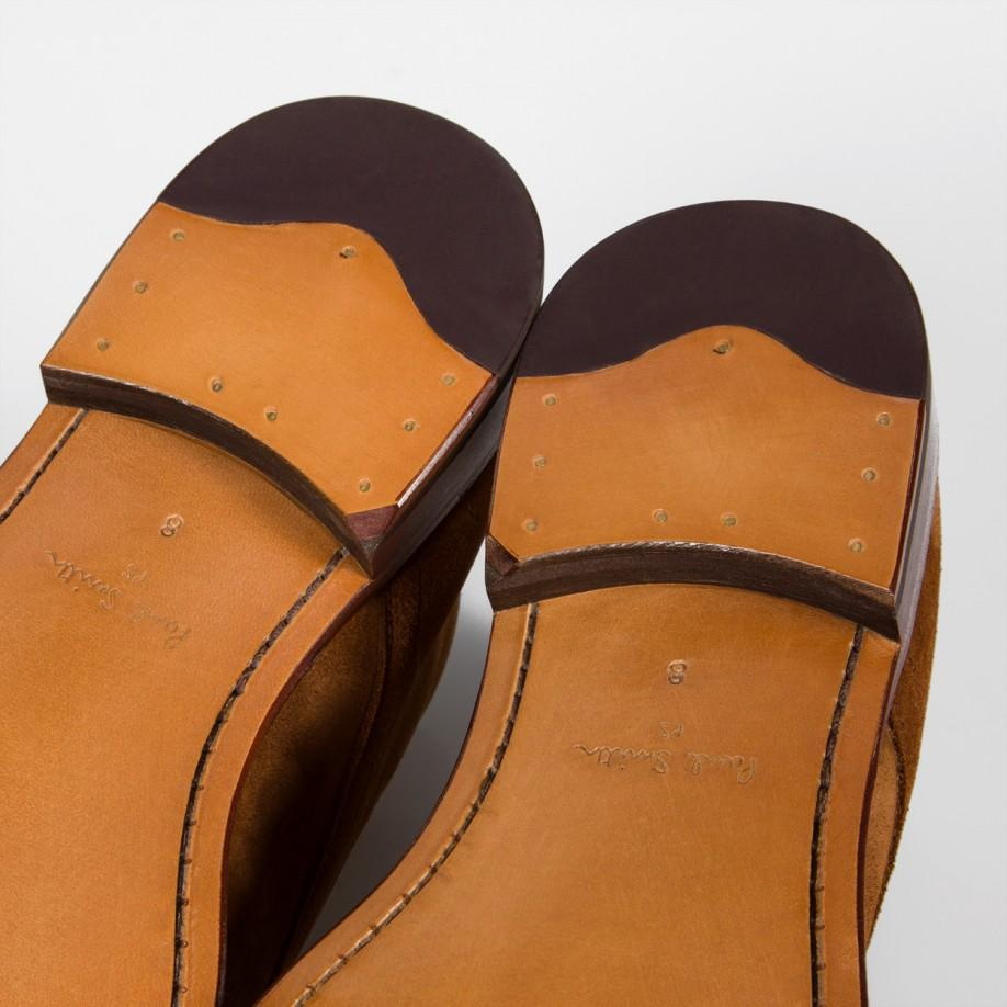 Paul Smith Men's Tan Suede 'morgan' Desert Boots in Brown for Men - Lyst