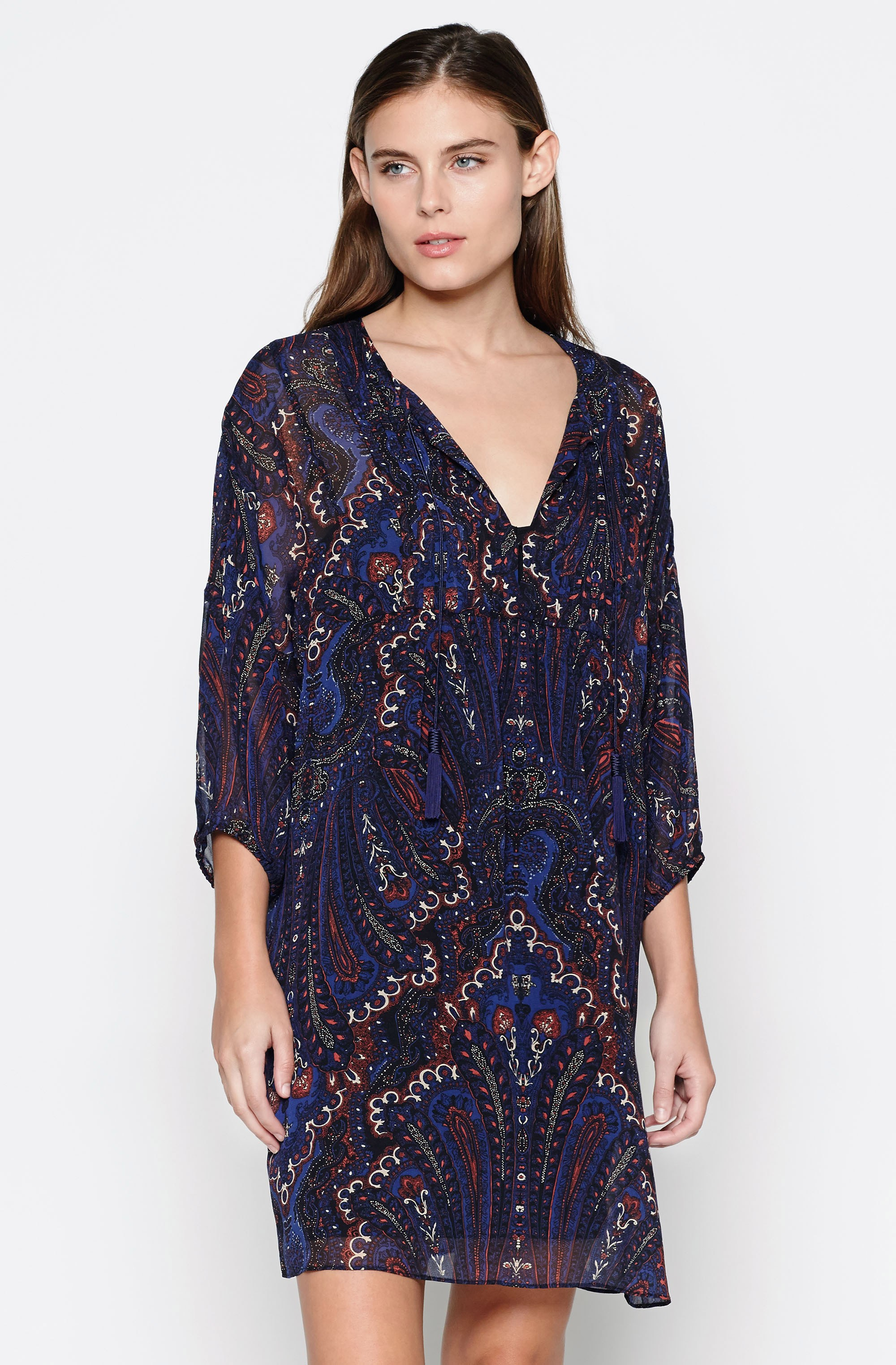 Joie Aggi Dress in Blue Lyst