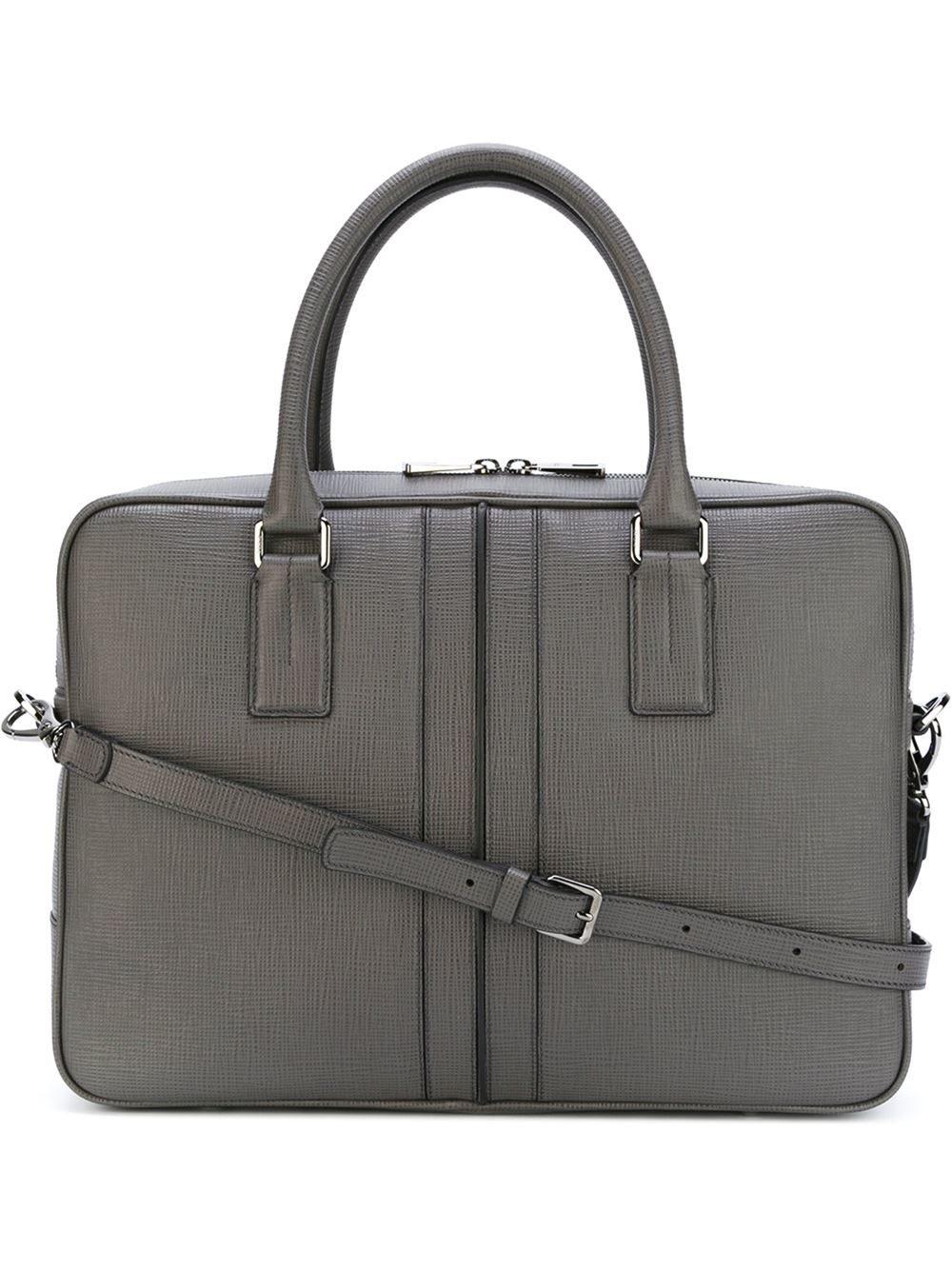 gray briefcase