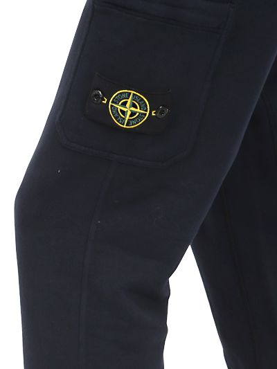 navy blue stone island joggers