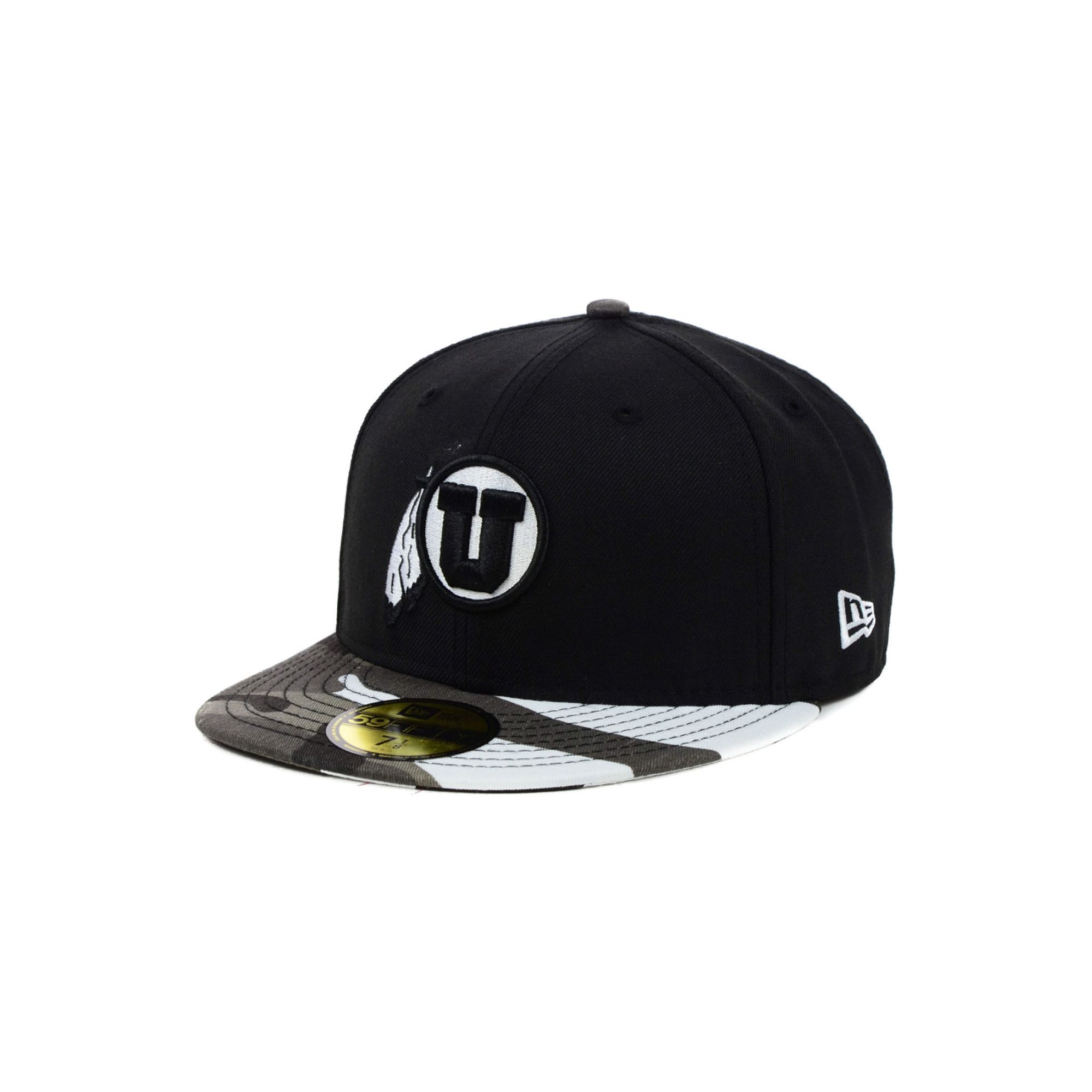 KTZ Utah Utes Ncaa Urban Camo 59fifty 