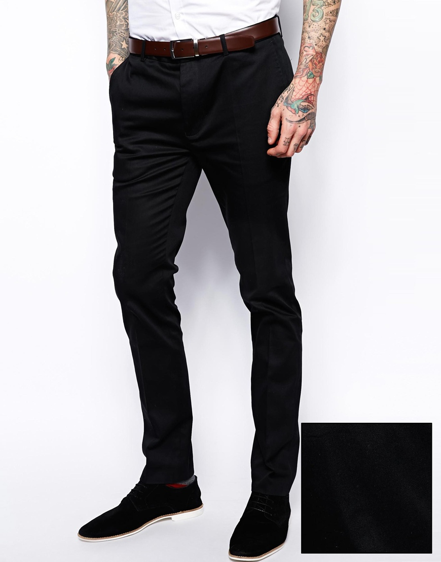 super skinny dress pants mens