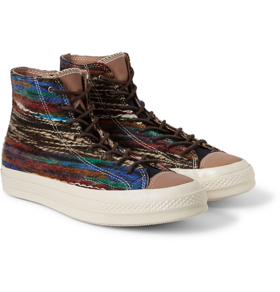 converse woven high top