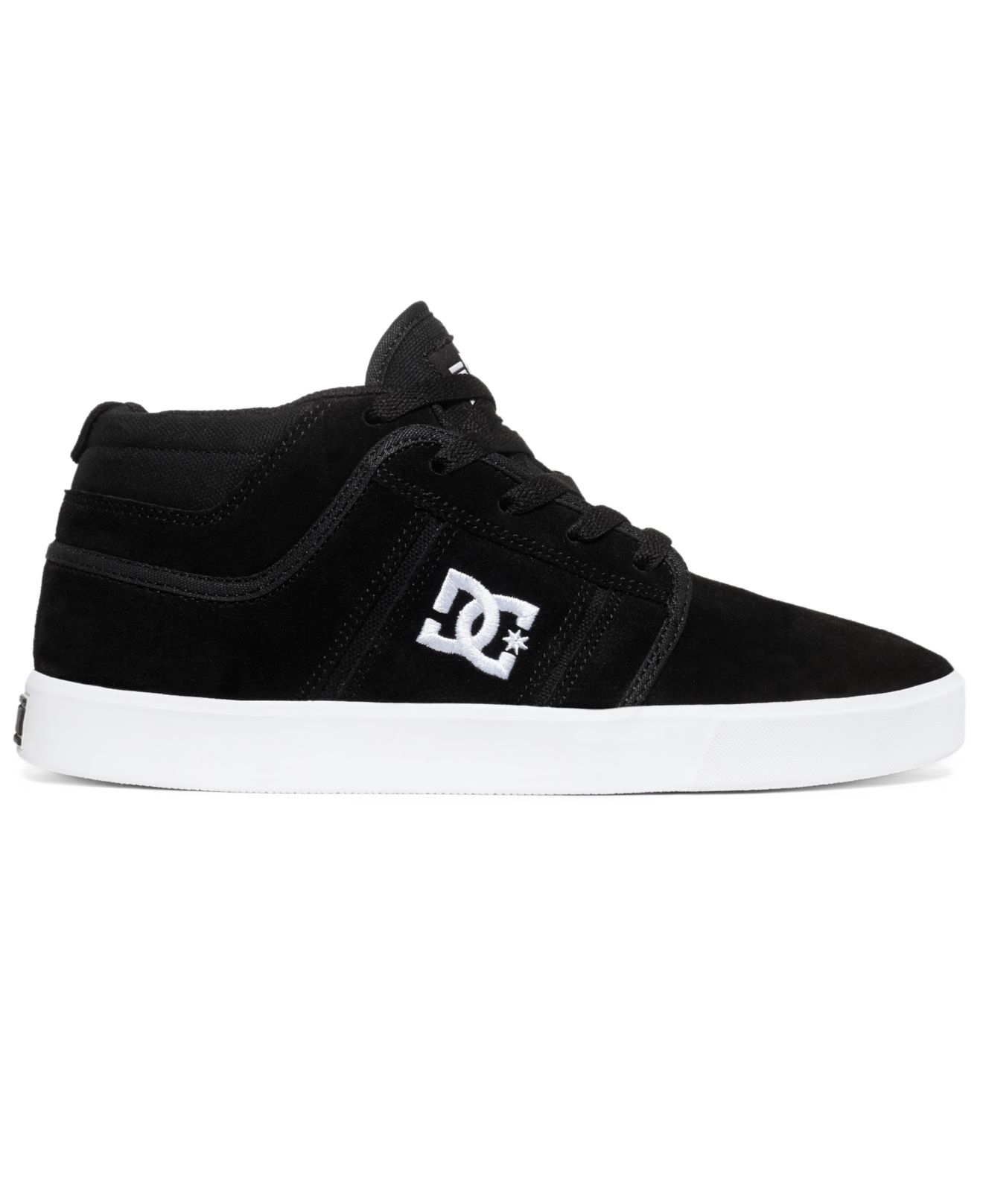 dc mid top shoes