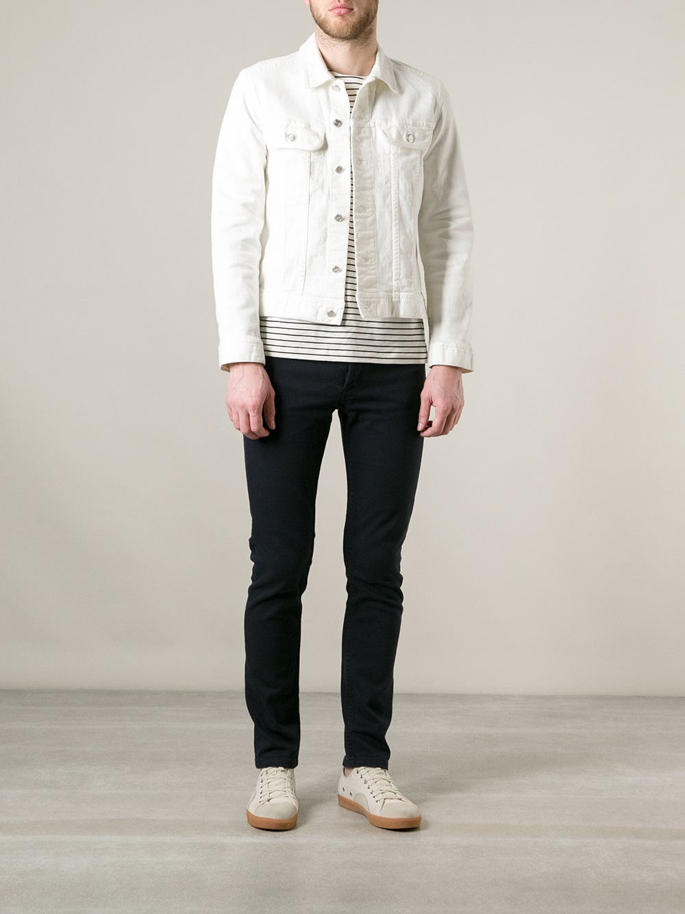 A.p.c. Denim Jacket in... Versace Sneakers Men