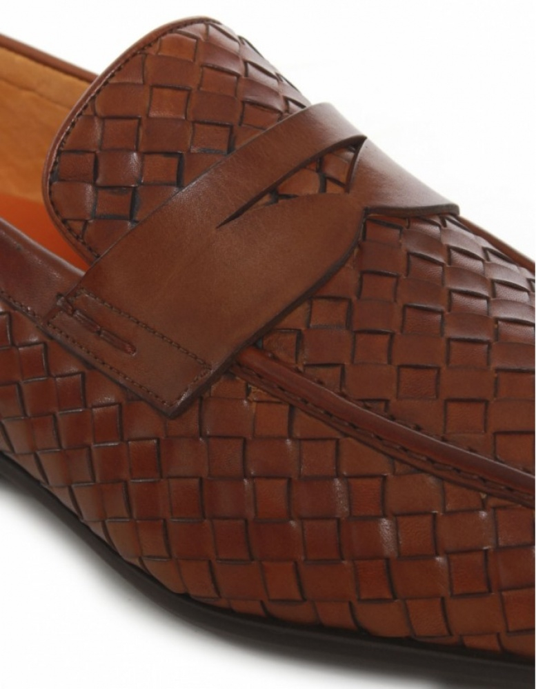 magnanni woven loafer