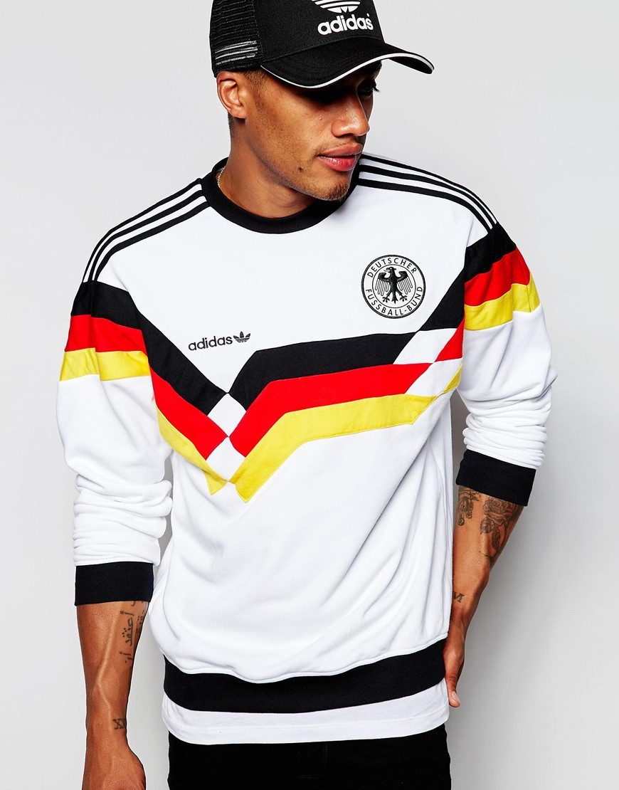 عنف الربط على التوالي adidas originals germany sweatshirt - teachanshi.com