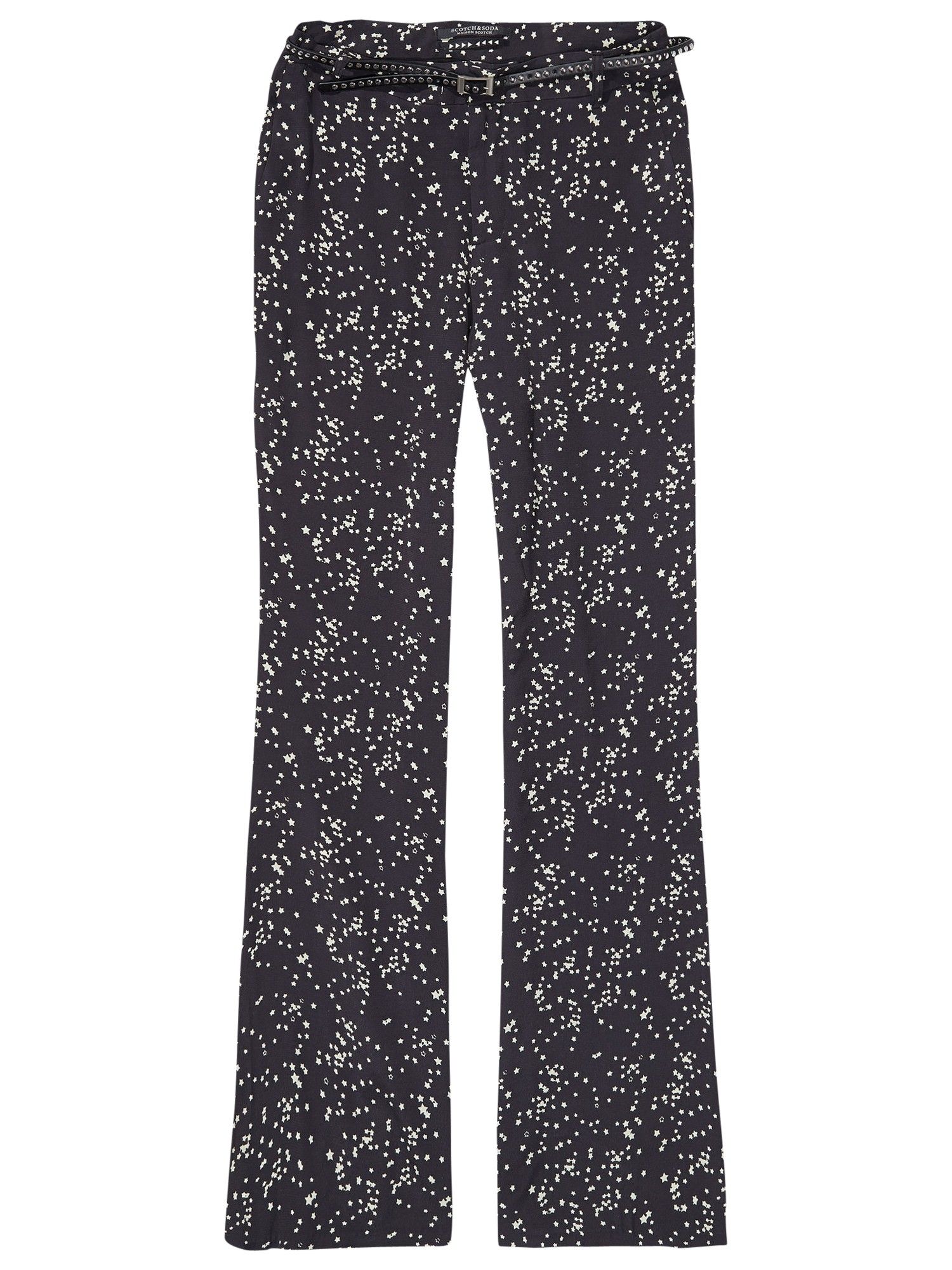 star flared trousers