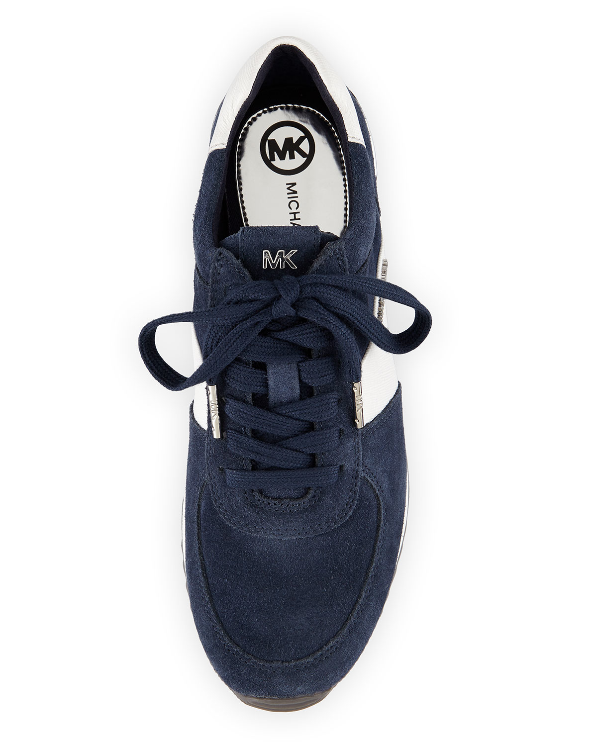 michael kors trainers womens navy