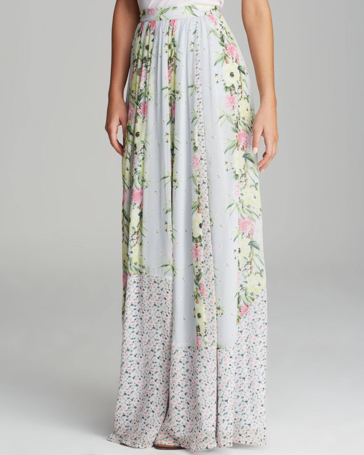 french connection floral maxi dress