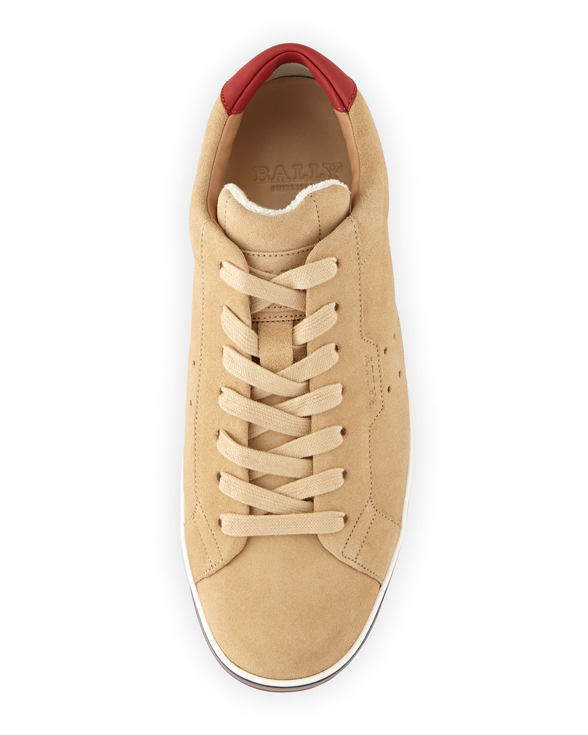 bally suede sneakers