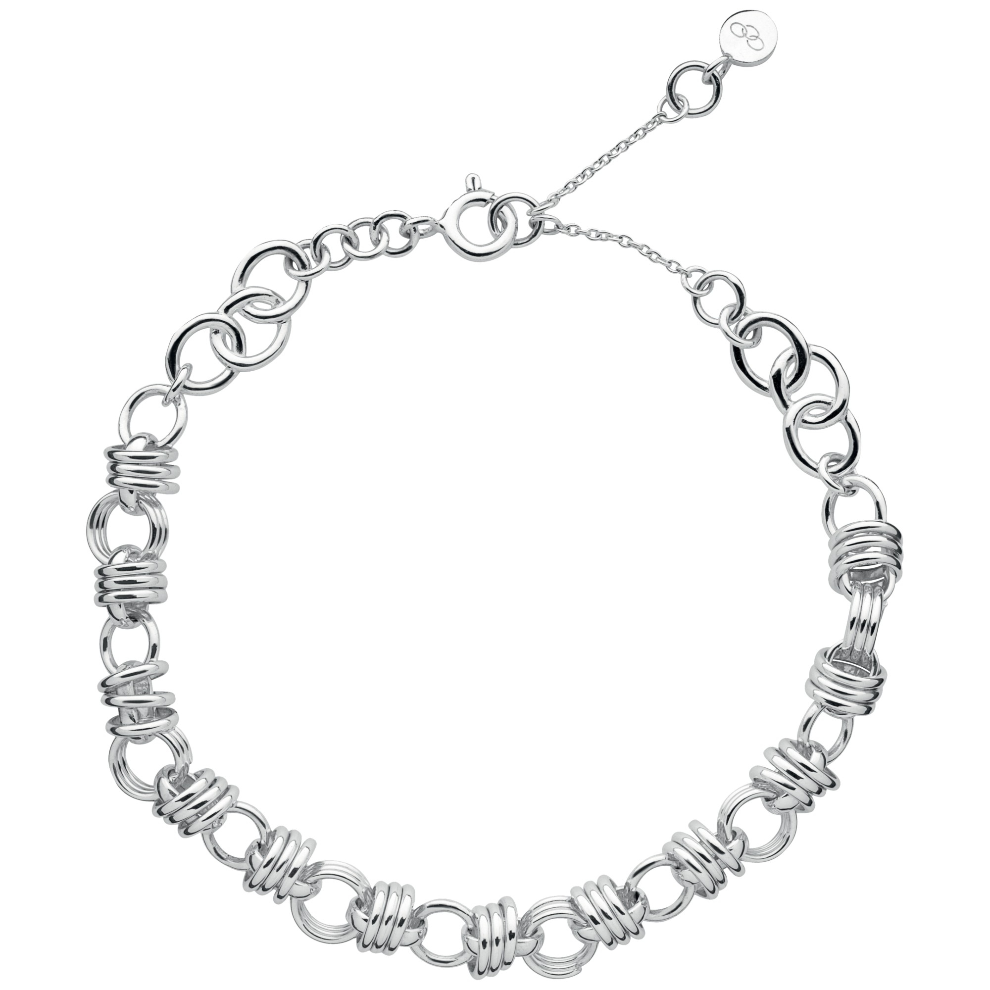 Links Of London Xs Sterling Silver Sweetie Charm Bracelet In Metallic Lyst