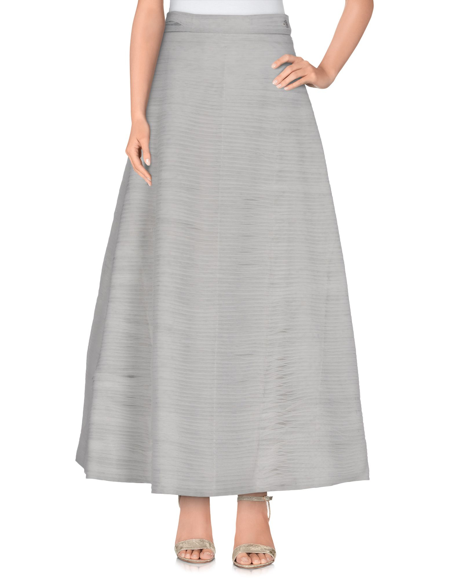 long grey skirt outfit