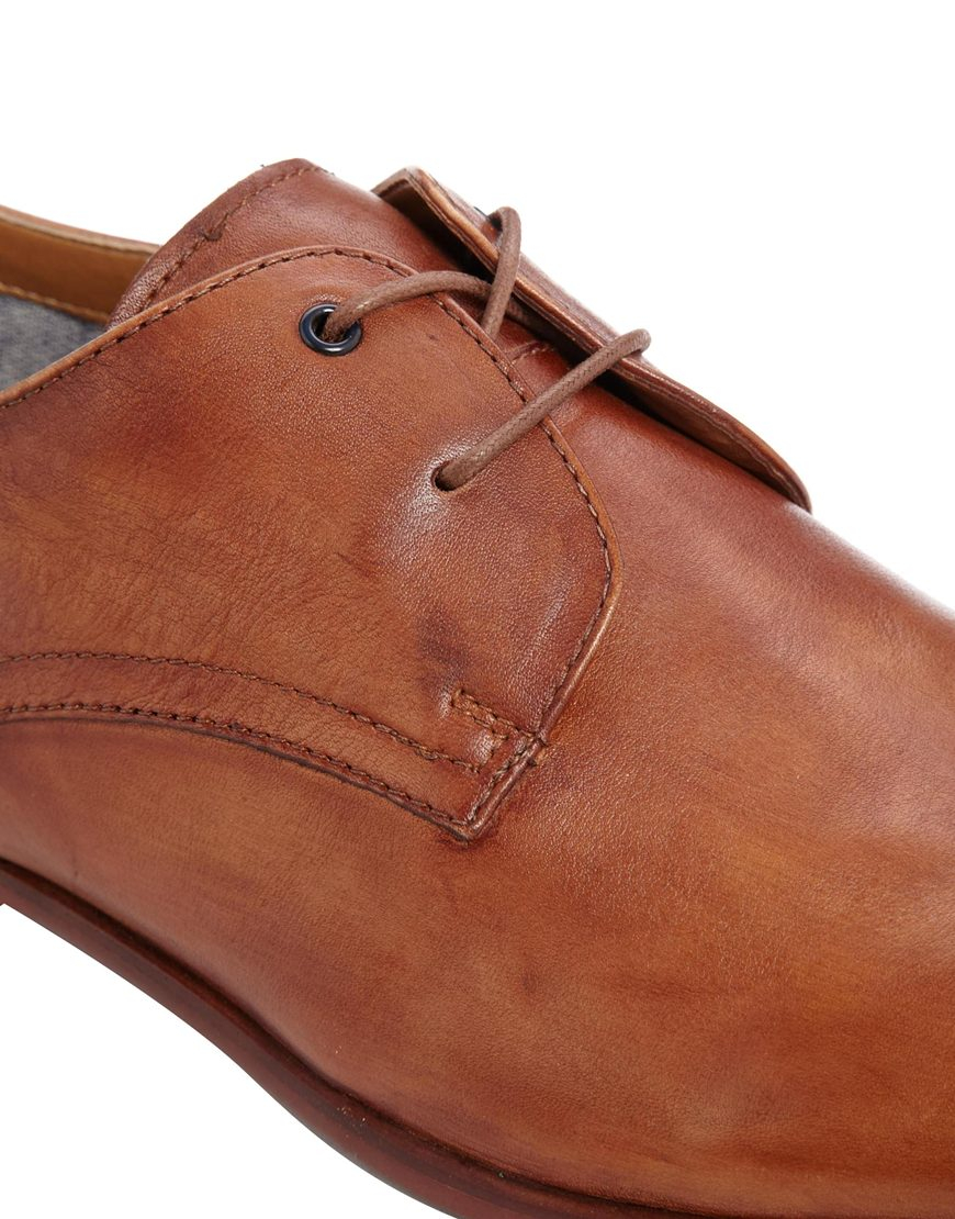 ALDO Andrews Leather Derby Shoes in Brown for Men Lyst