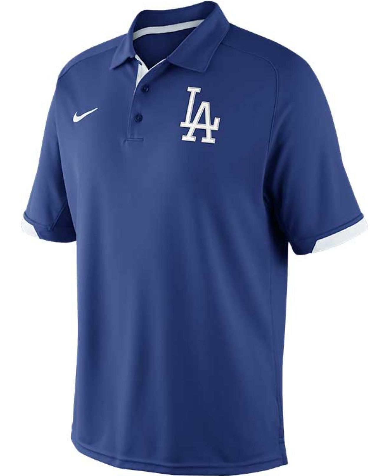 Nike Men'S Los Angeles Dodgers Ac Dri-Fit Training Polo in Blue for Men ...