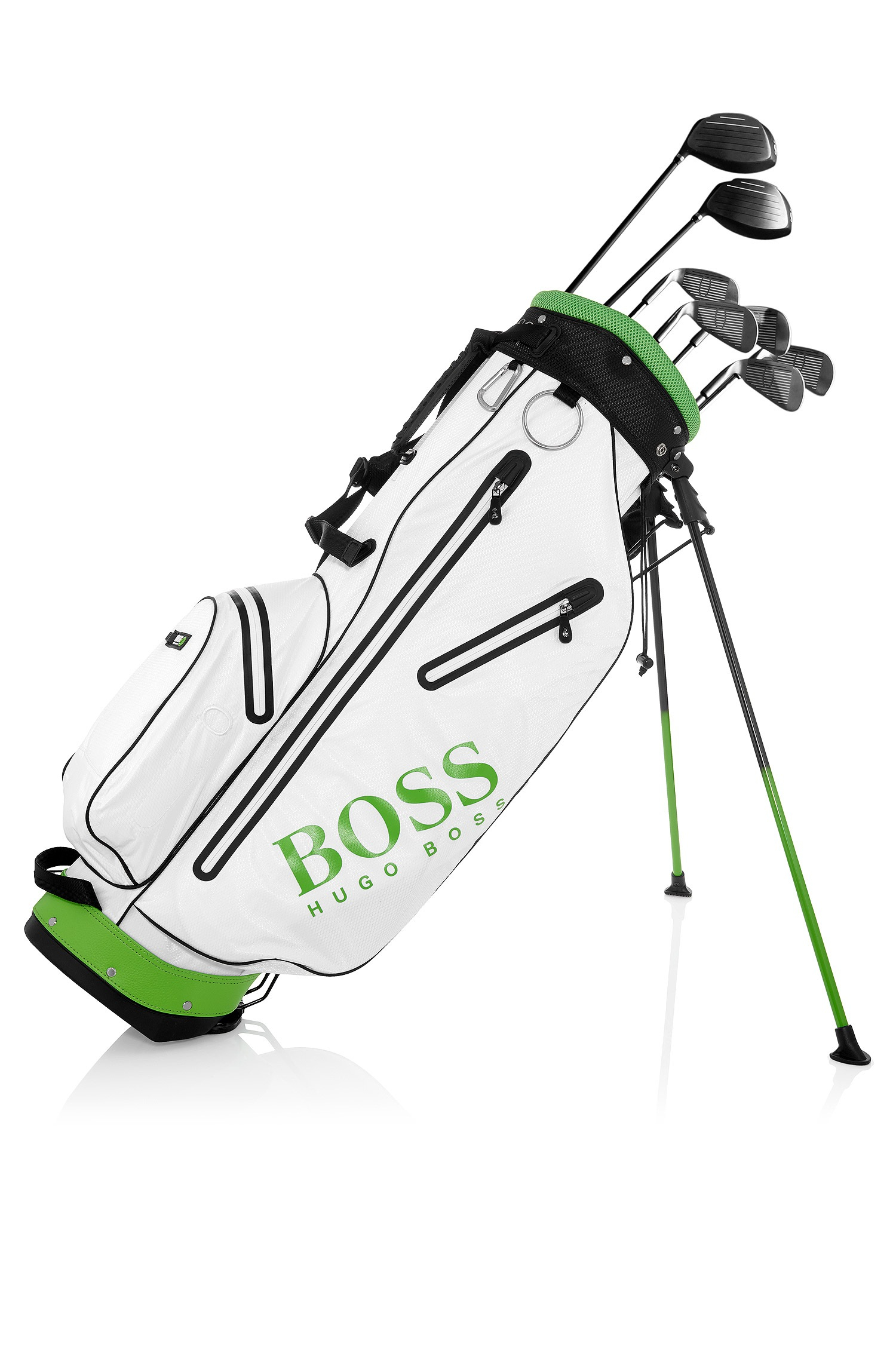 BOSS Green Nylon Golf Bag 'Geski' in White for Men | Lyst Australia