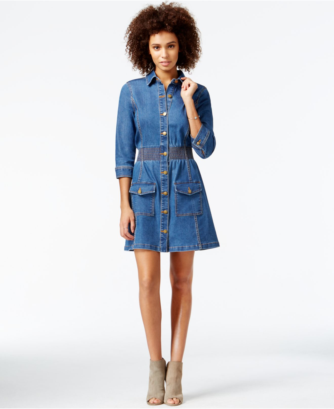 rachel roy denim dress