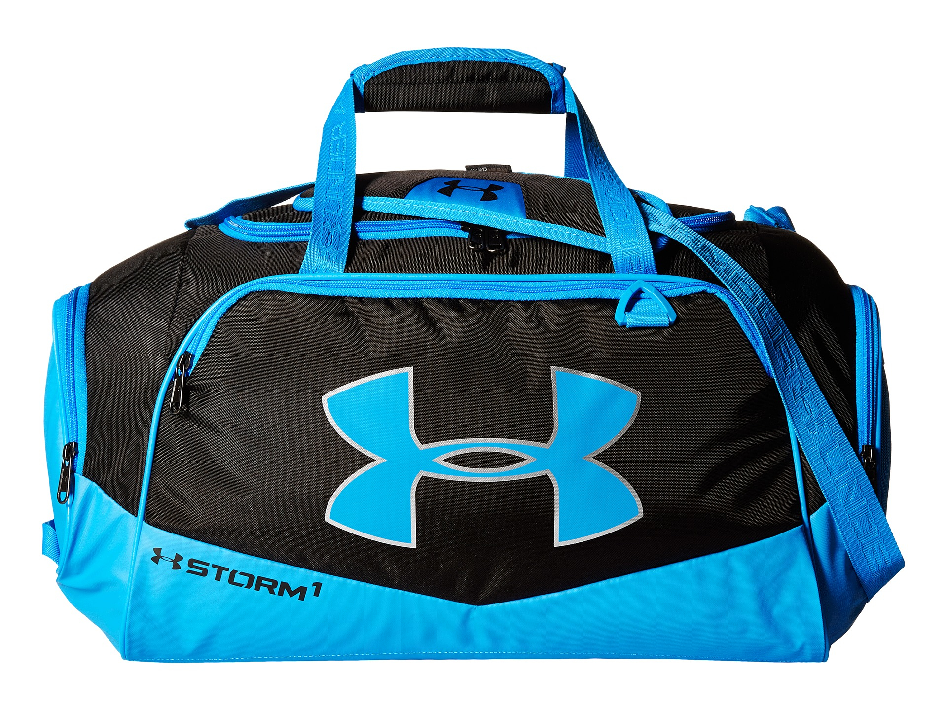 under armour blue duffle bag