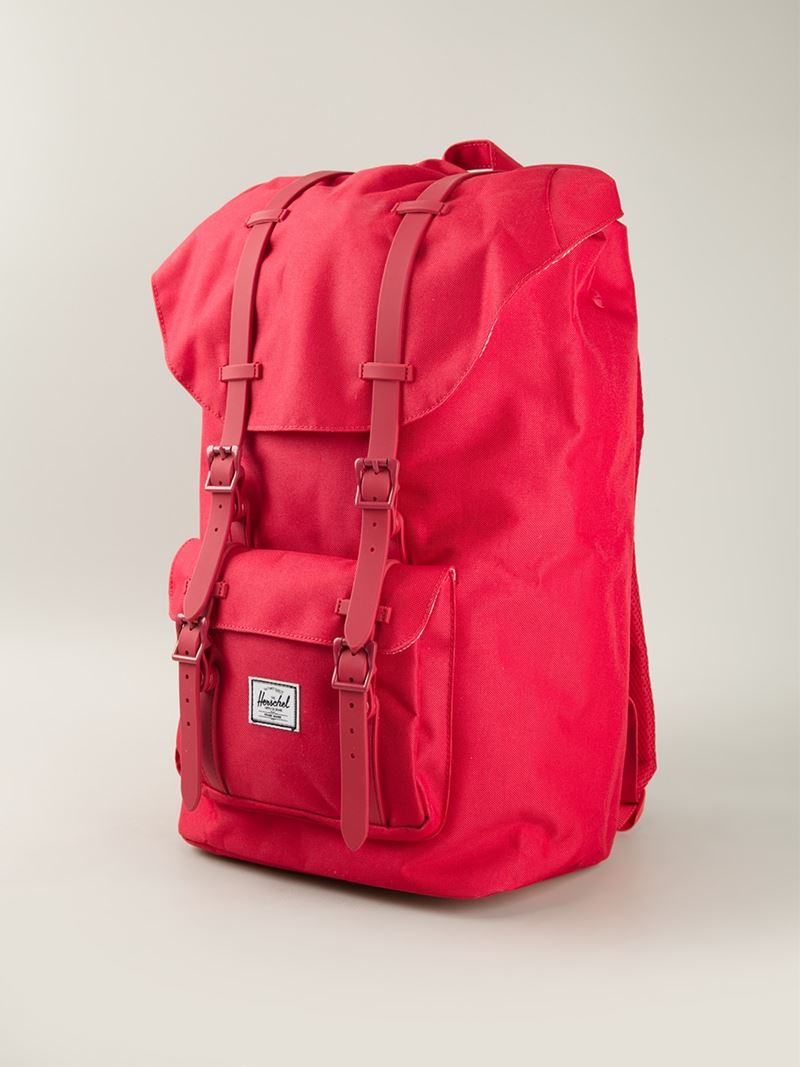 Herschel Supply Co. 'Little America' Backpack in Red for Men - Lyst